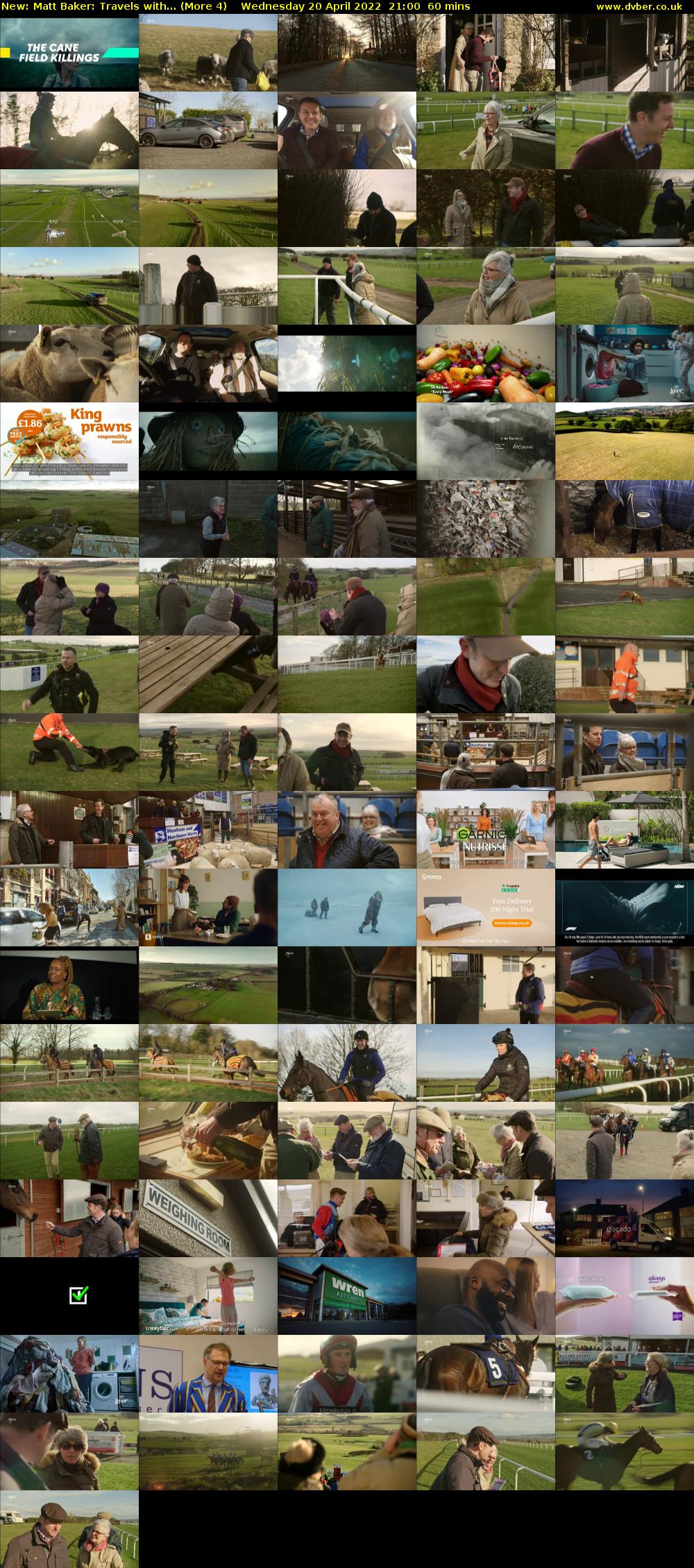 Matt Baker: Travels with... (More 4) Wednesday 20 April 2022 21:00 - 22:00