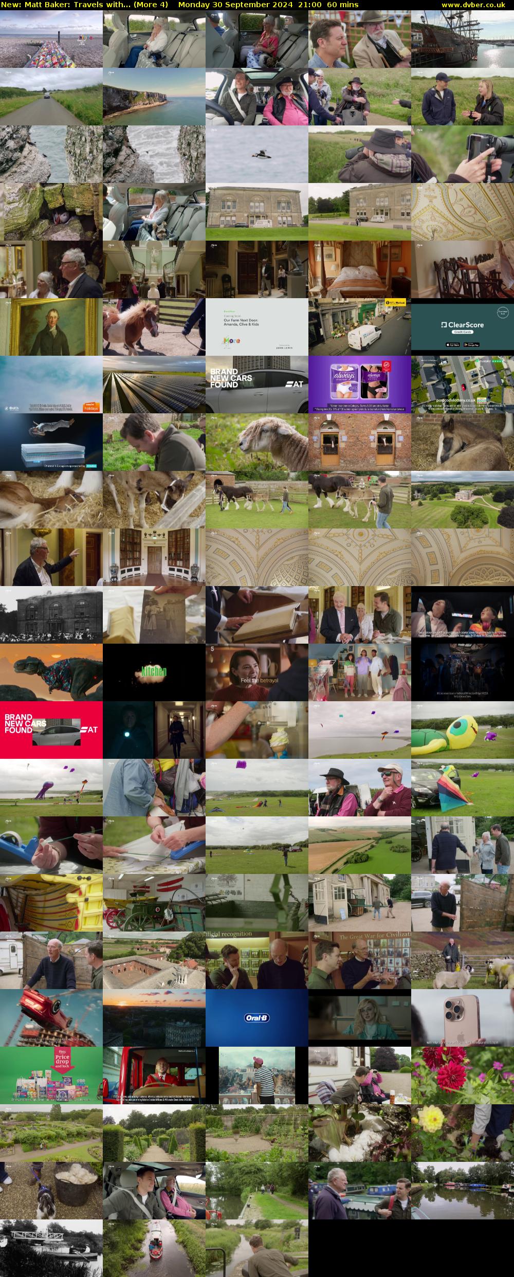 Matt Baker: Travels with... (More 4) Monday 30 September 2024 21:00 - 22:00