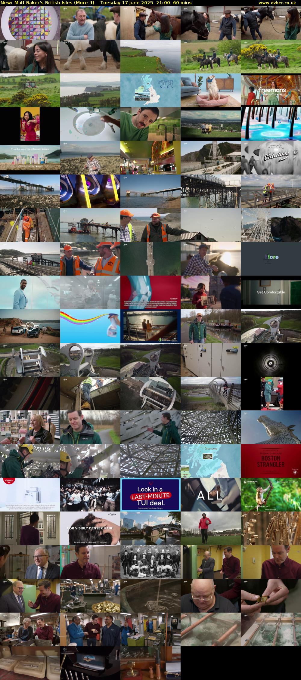 Matt Baker's British Isles (More 4) Tuesday 17 June 2025 21:00 - 22:00