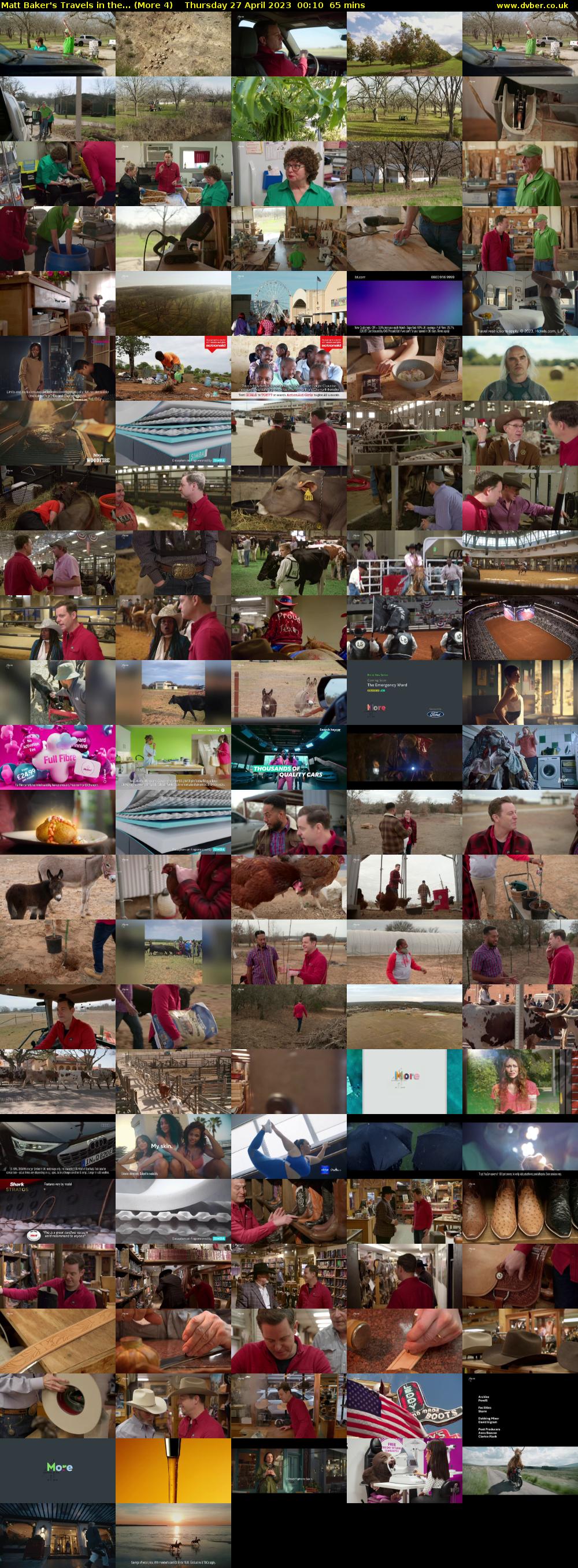 Matt Baker's Travels in the... (More 4) Thursday 27 April 2023 00:10 - 01:15