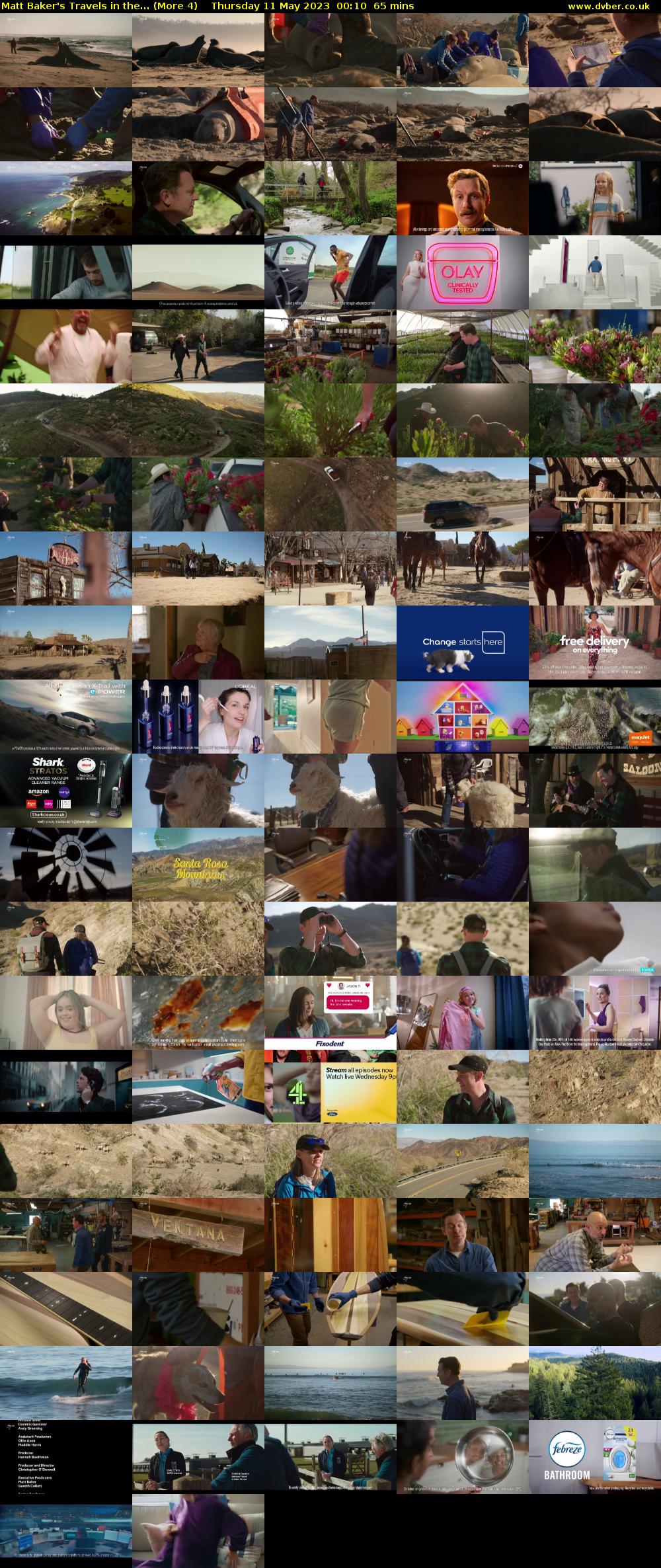 Matt Baker's Travels in the... (More 4) Thursday 11 May 2023 00:10 - 01:15