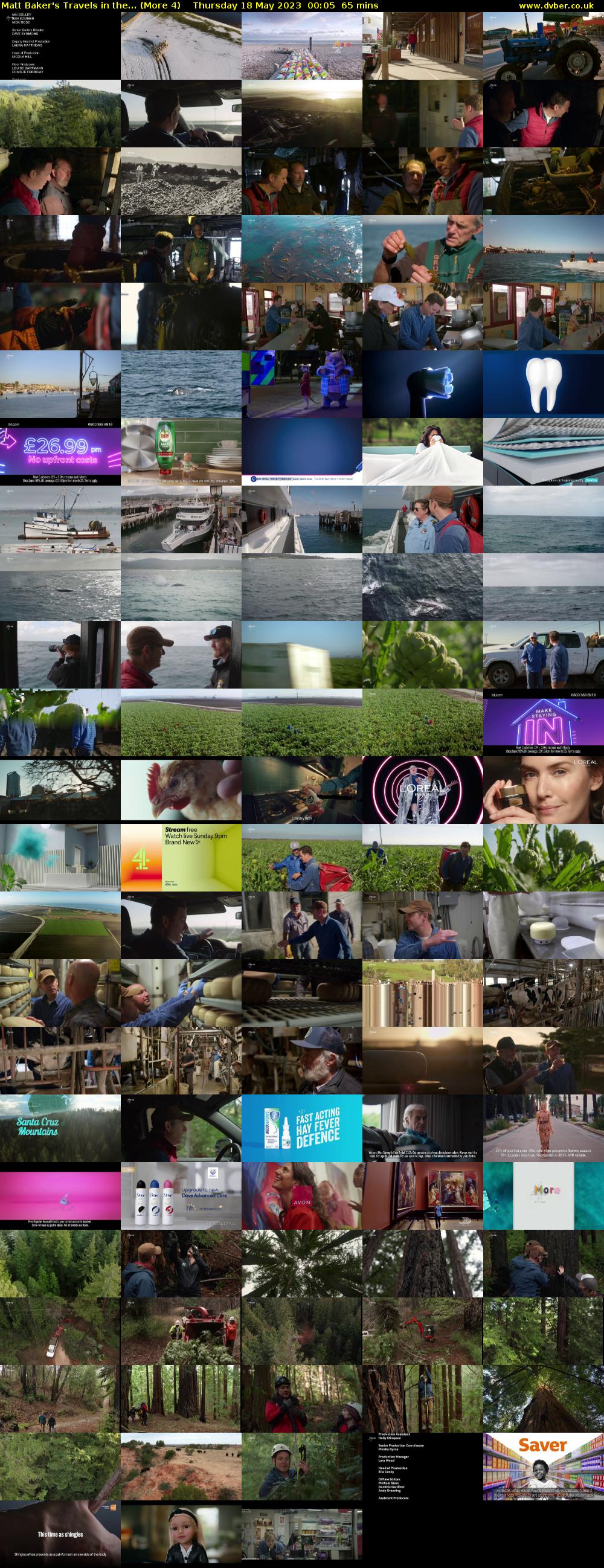 Matt Baker's Travels in the... (More 4) Thursday 18 May 2023 00:05 - 01:10