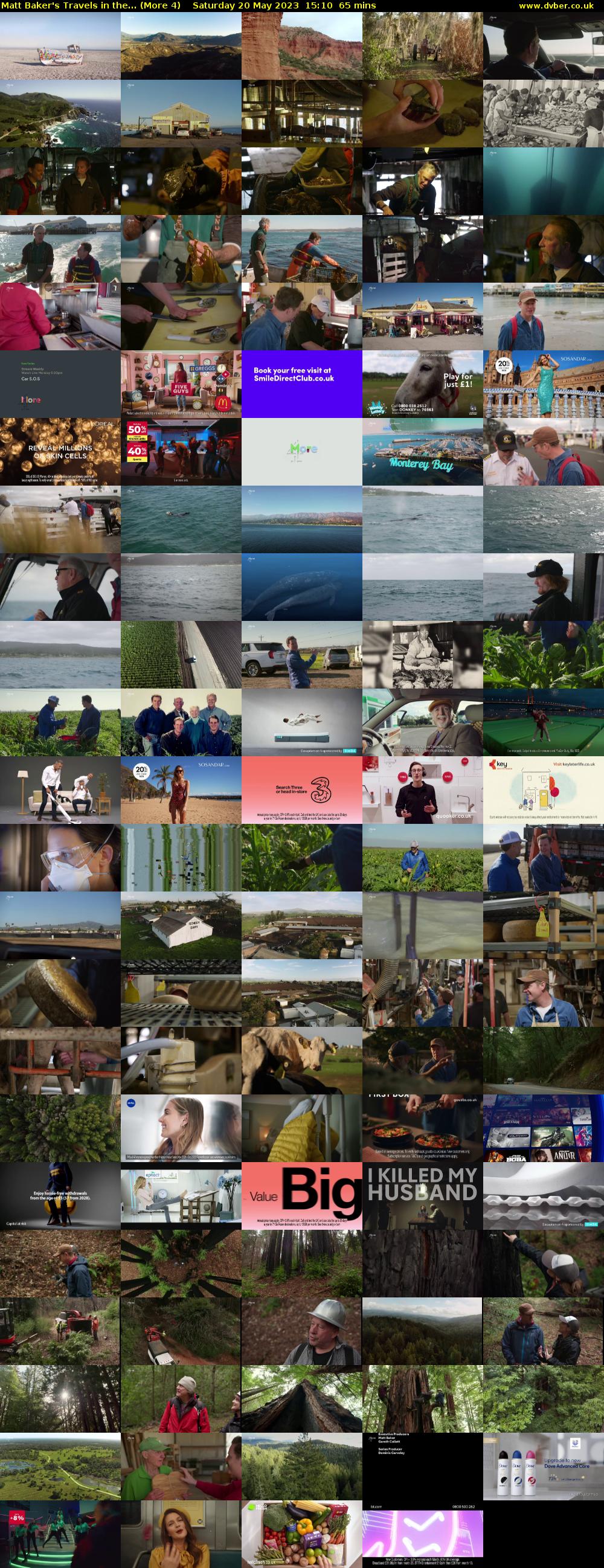Matt Baker's Travels in the... (More 4) Saturday 20 May 2023 15:10 - 16:15