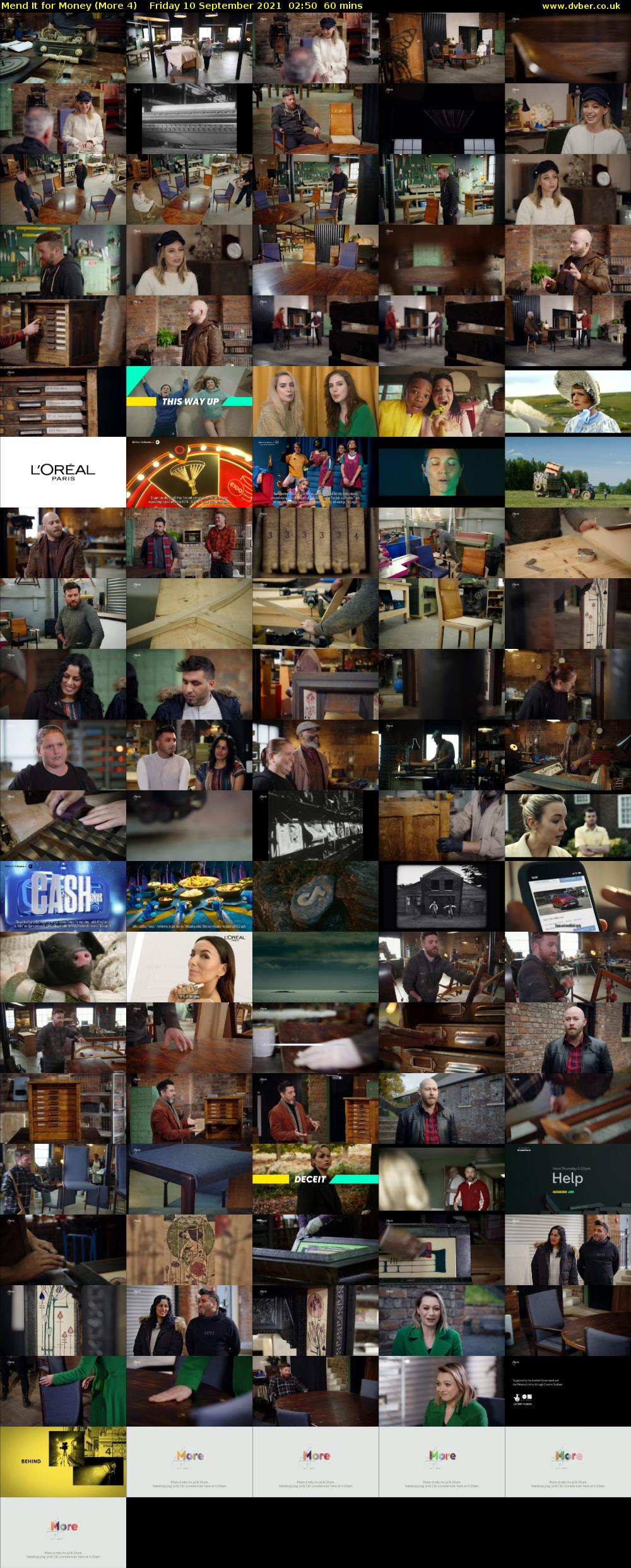 Mend It for Money (More 4) Friday 10 September 2021 02:50 - 03:50