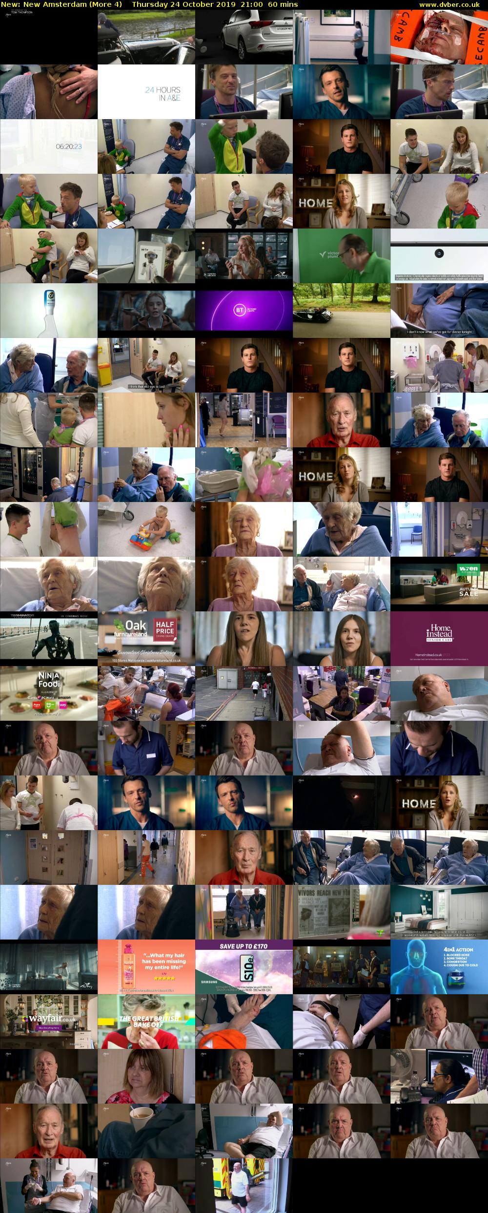 New Amsterdam (More 4) Thursday 24 October 2019 21:00 - 22:00