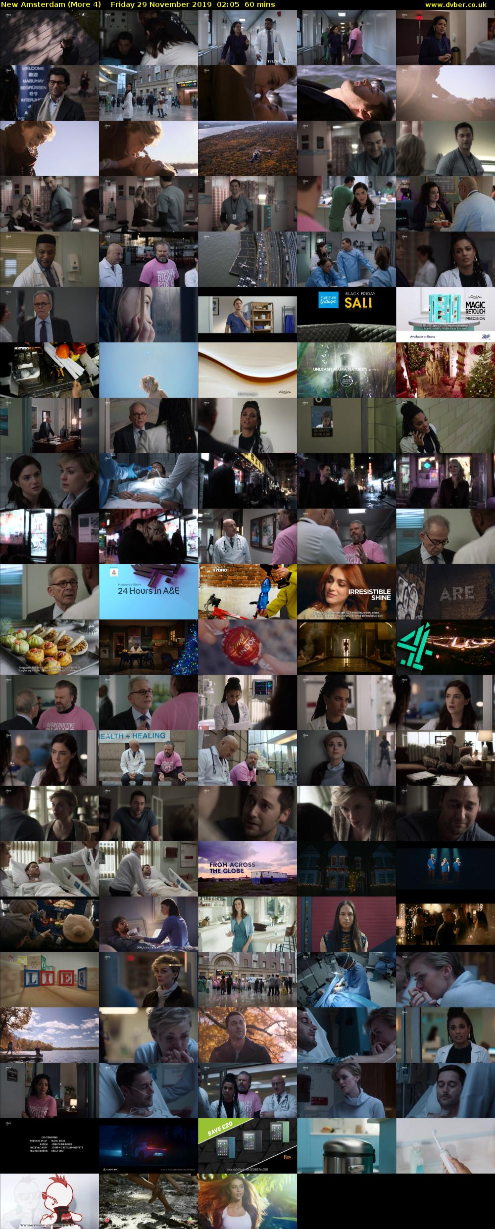New Amsterdam (More 4) Friday 29 November 2019 02:05 - 03:05