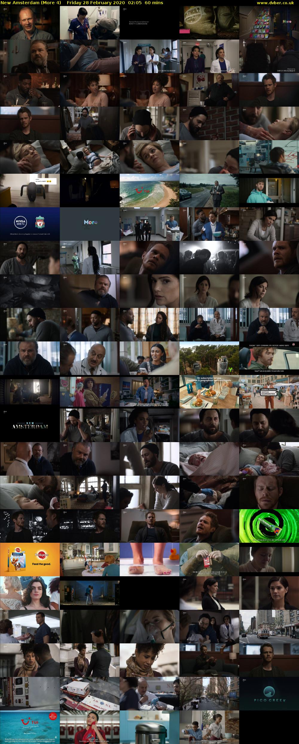 New Amsterdam (More 4) Friday 28 February 2020 02:05 - 03:05