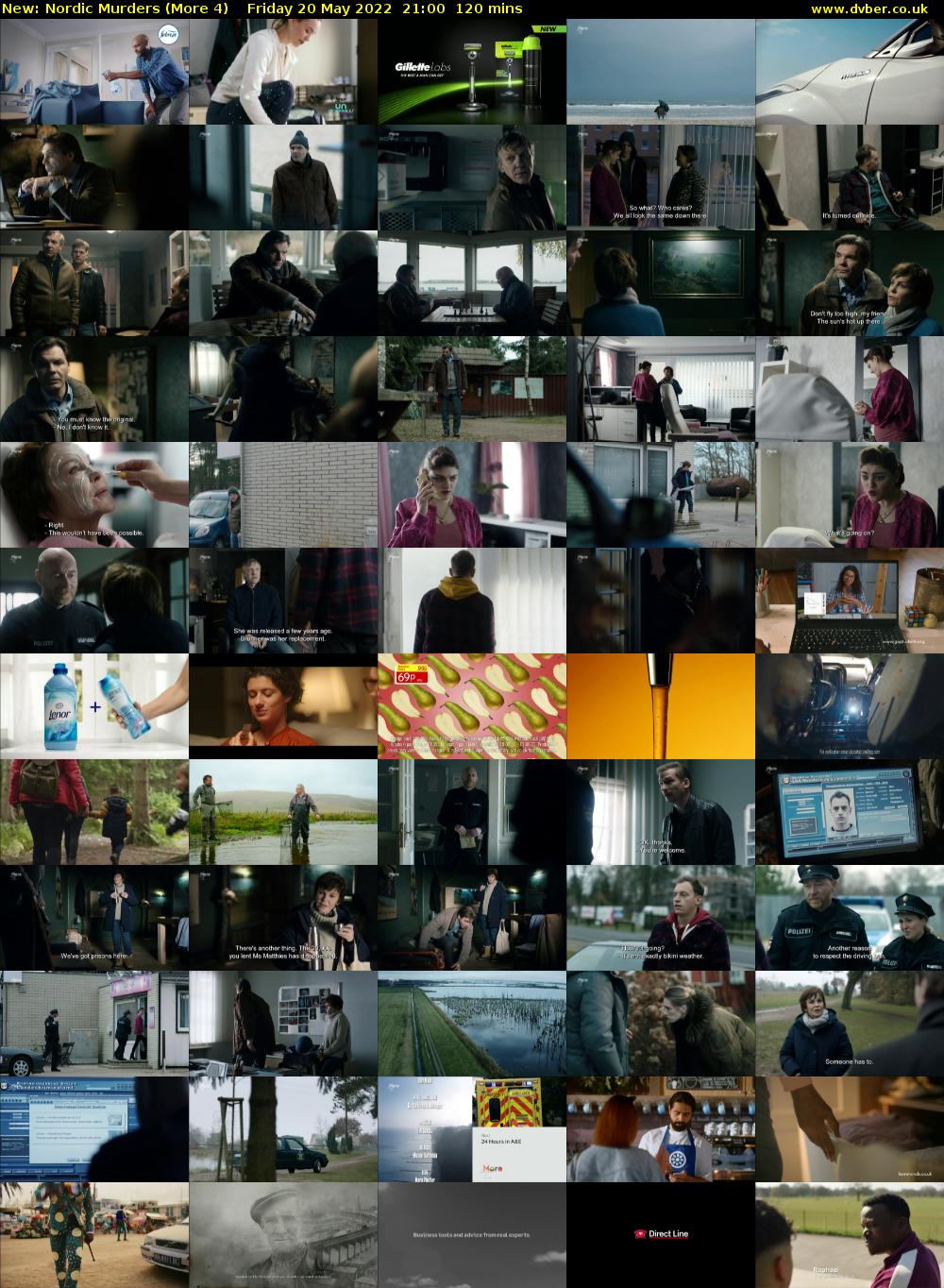 Nordic Murders (More 4) Friday 20 May 2022 21:00 - 23:00