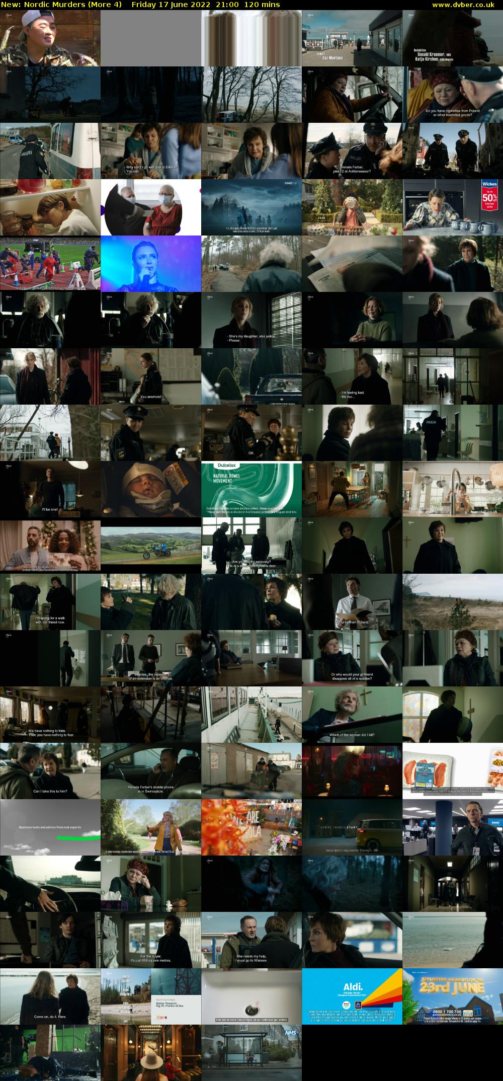 Nordic Murders (More 4) Friday 17 June 2022 21:00 - 23:00