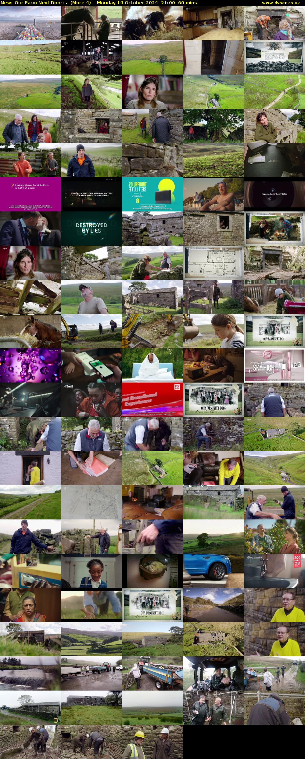 Our Farm Next Door:... (More 4) Monday 14 October 2024 21:00 - 22:00