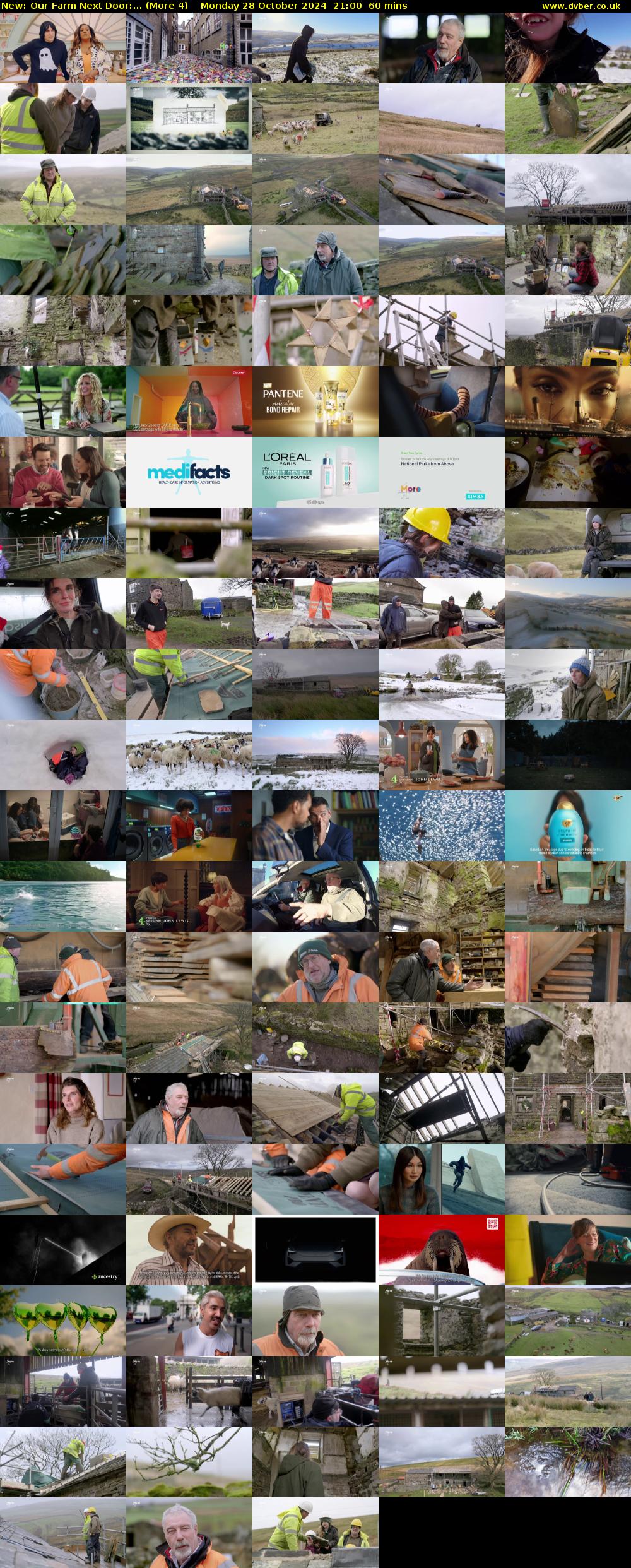 Our Farm Next Door:... (More 4) Monday 28 October 2024 21:00 - 22:00