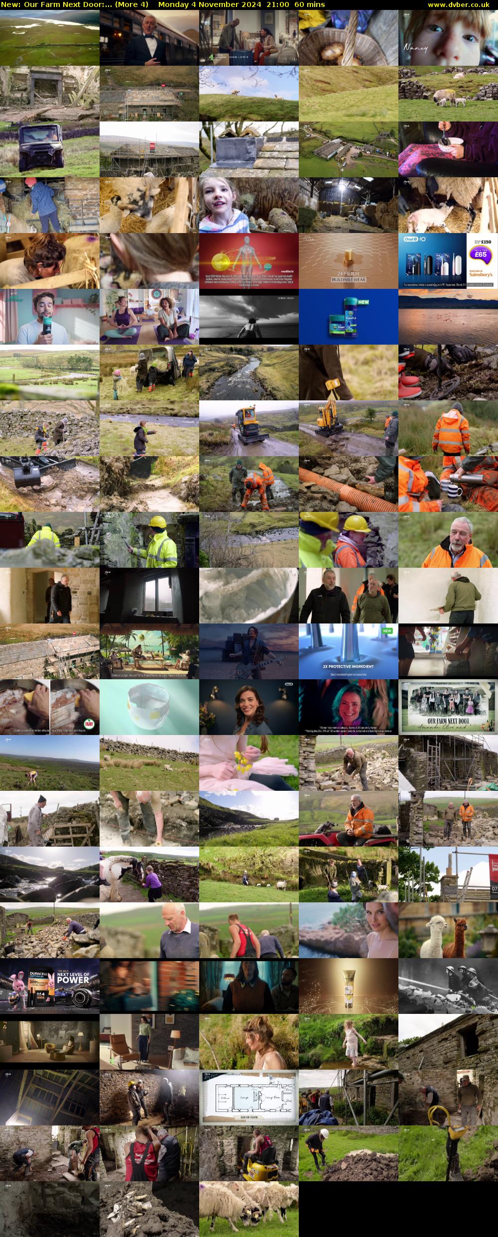 Our Farm Next Door:... (More 4) Monday 4 November 2024 21:00 - 22:00