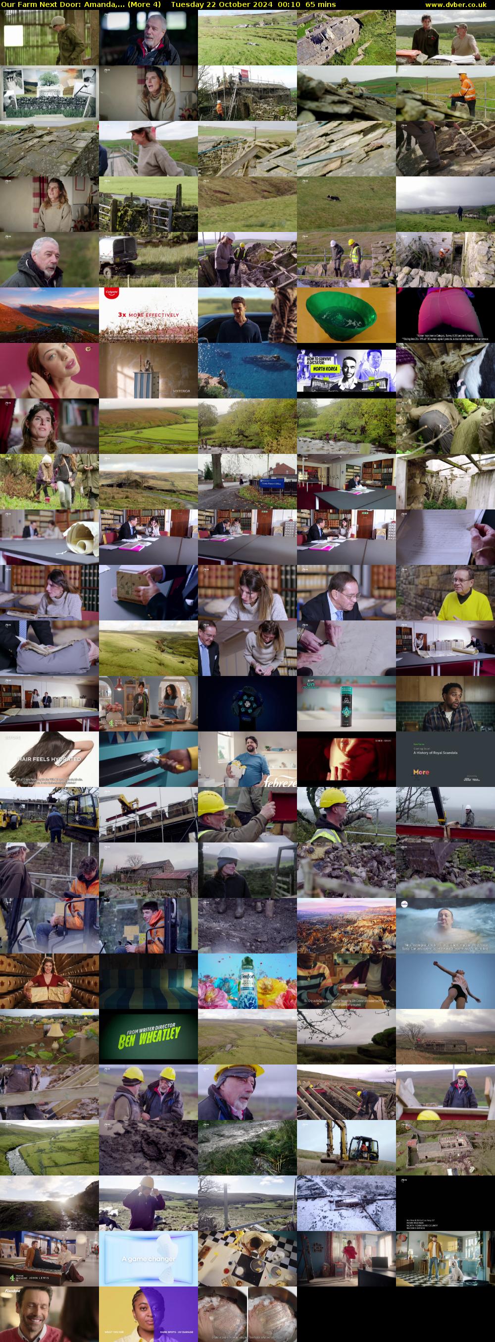 Our Farm Next Door: Amanda,... (More 4) Tuesday 22 October 2024 00:10 - 01:15