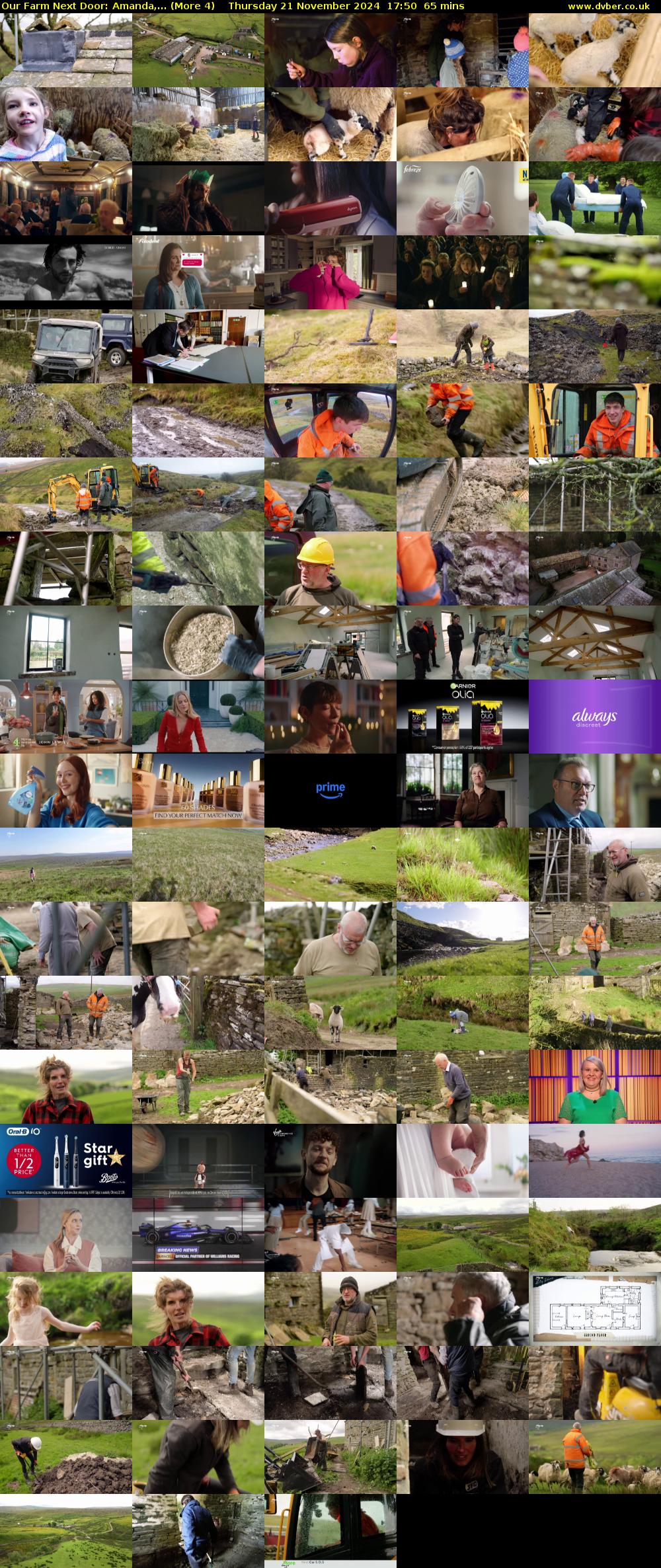Our Farm Next Door: Amanda,... (More 4) Thursday 21 November 2024 17:50 - 18:55