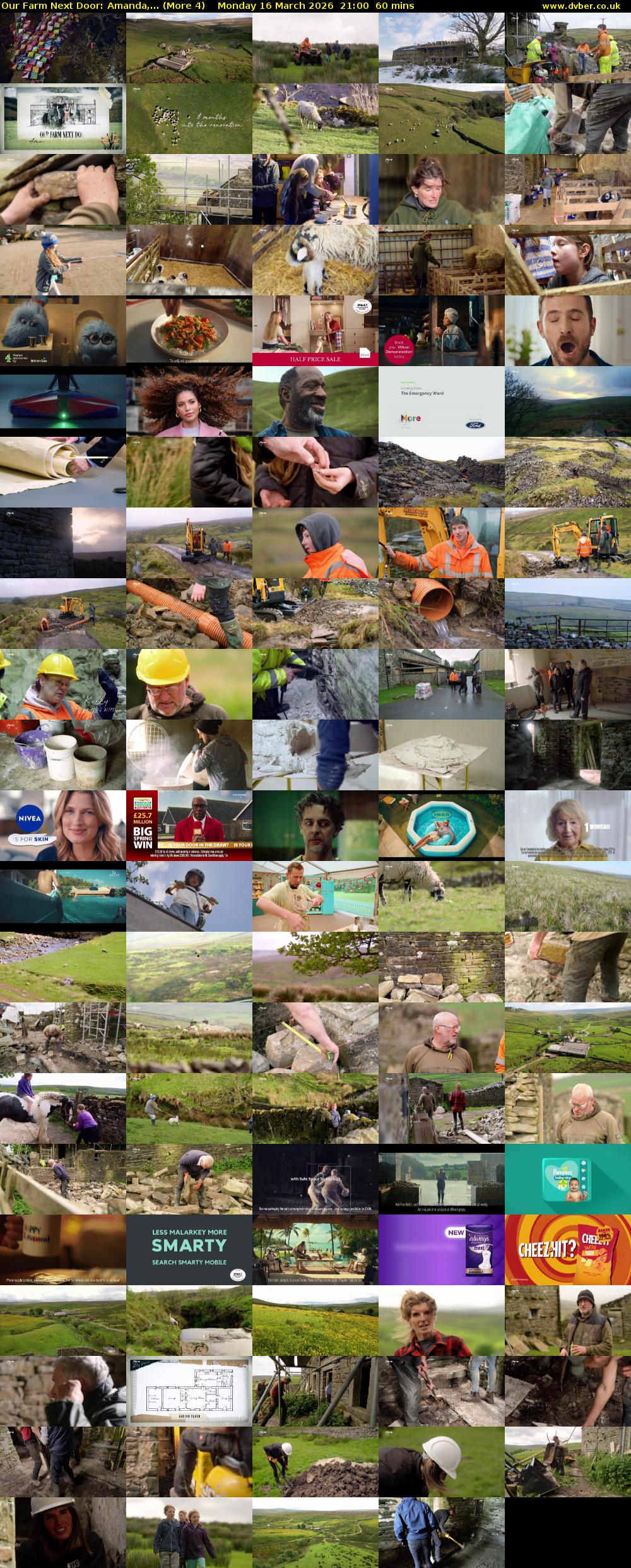 Our Farm Next Door: Amanda,... (More 4) Monday 16 March 2026 21:00 - 22:00