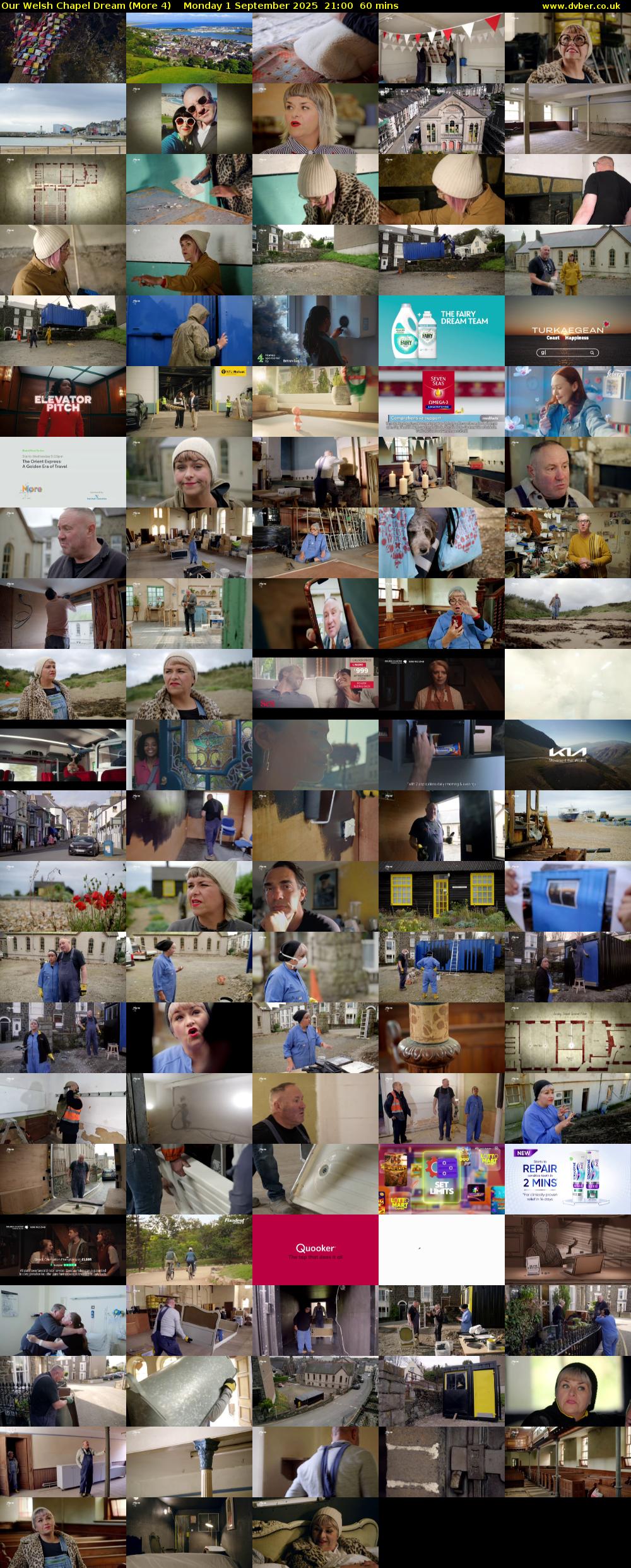 Our Welsh Chapel Dream (More 4) Monday 1 September 2025 21:00 - 22:00