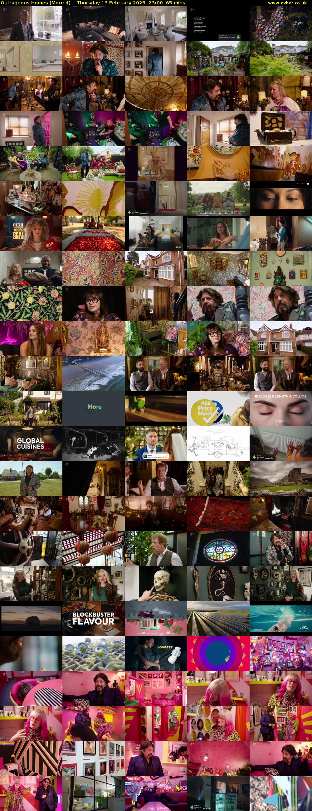 Outrageous Homes (More 4) Thursday 13 February 2025 23:00 - 00:05