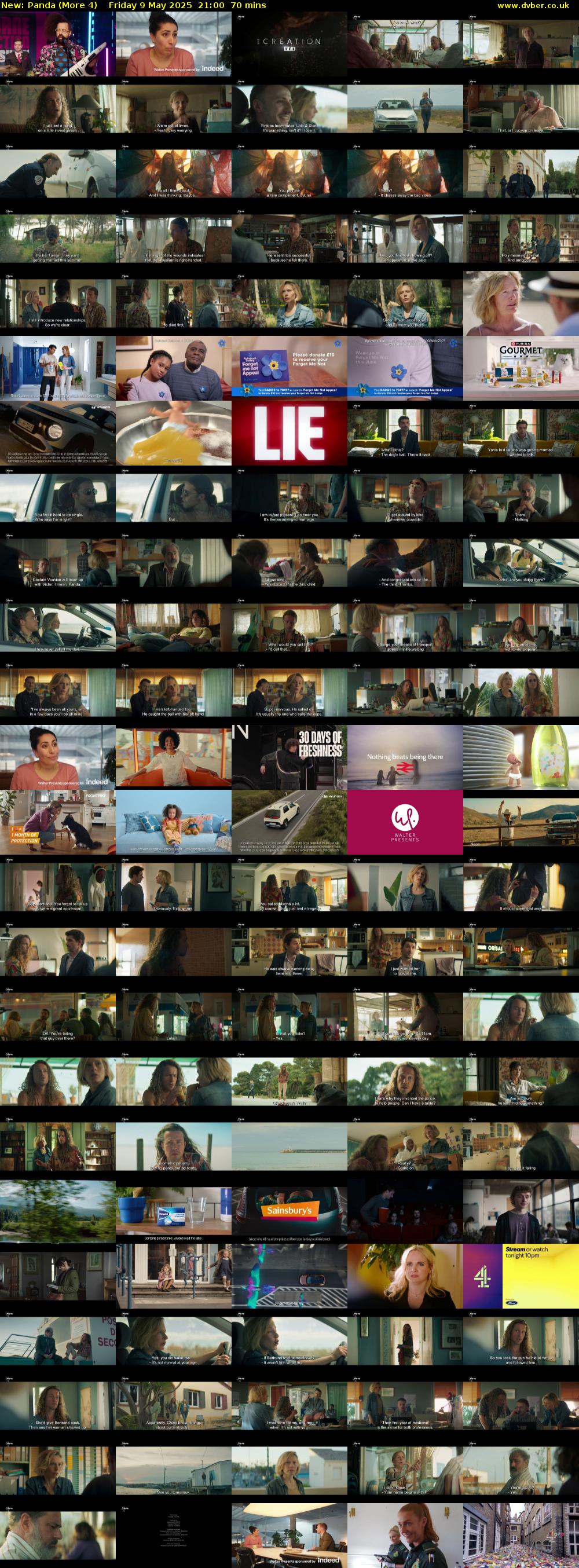 Panda (More 4) Friday 9 May 2025 21:00 - 22:10