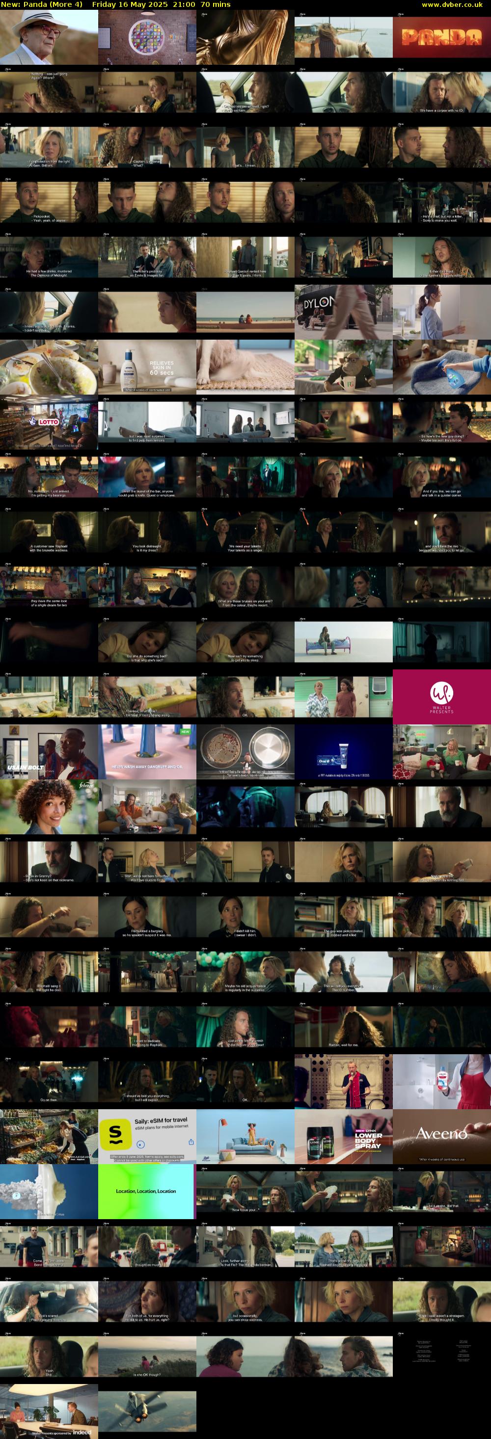 Panda (More 4) Friday 16 May 2025 21:00 - 22:10