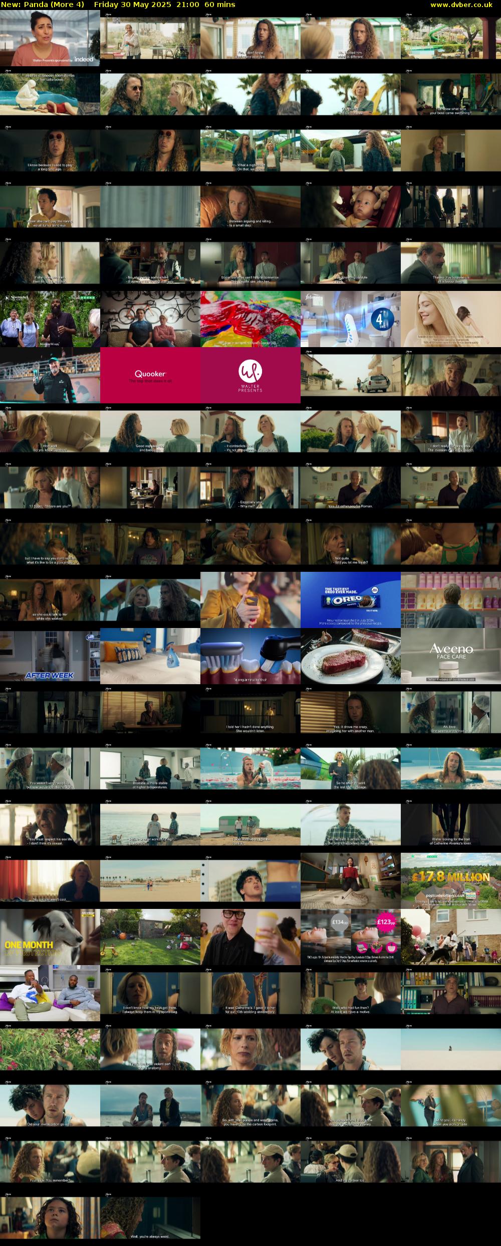 Panda (More 4) Friday 30 May 2025 21:00 - 22:00