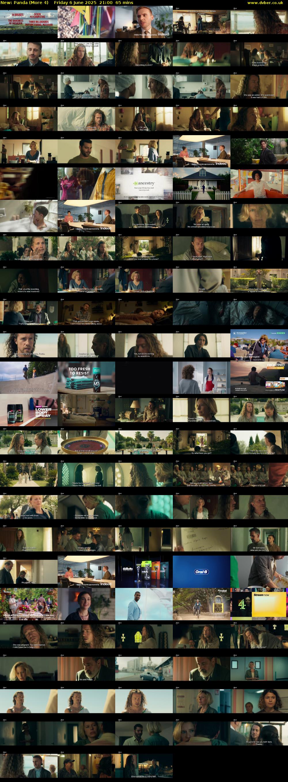 Panda (More 4) Friday 6 June 2025 21:00 - 22:05