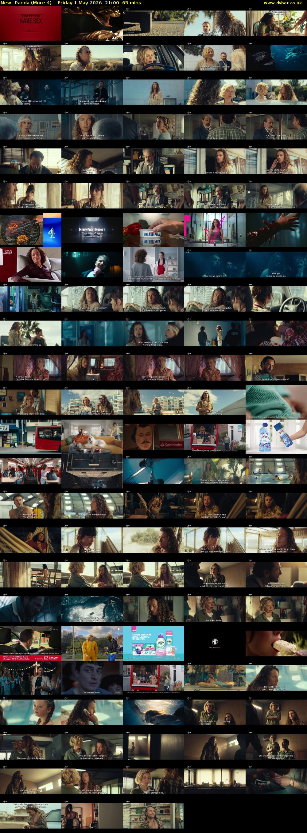 Panda (More 4) Friday 1 May 2026 21:00 - 22:05