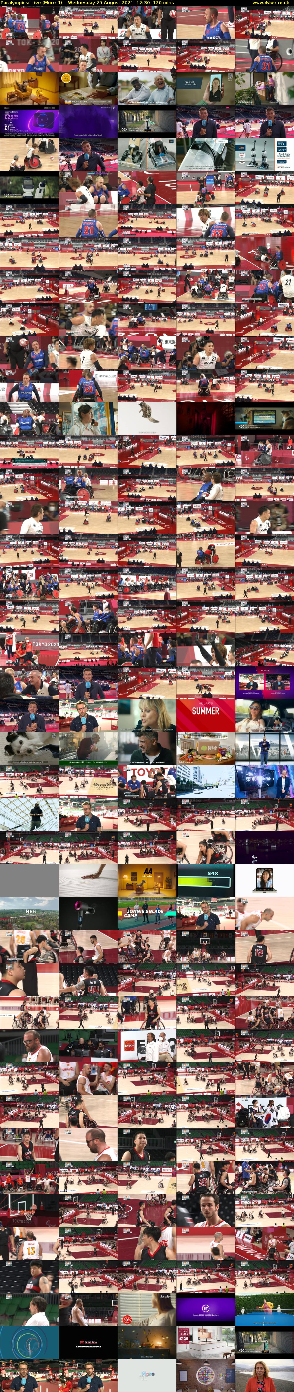 Paralympics: Live (More 4) Wednesday 25 August 2021 12:30 - 14:30