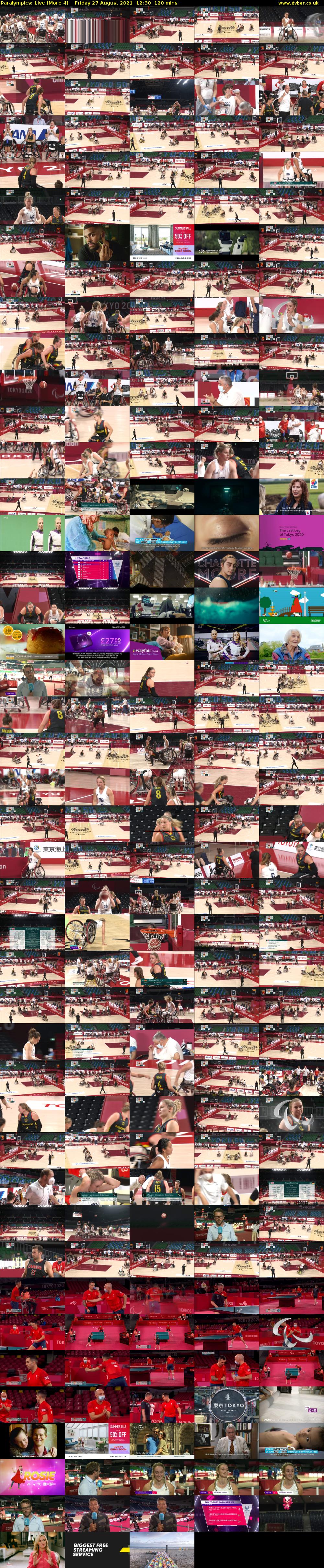 Paralympics: Live (More 4) Friday 27 August 2021 12:30 - 14:30