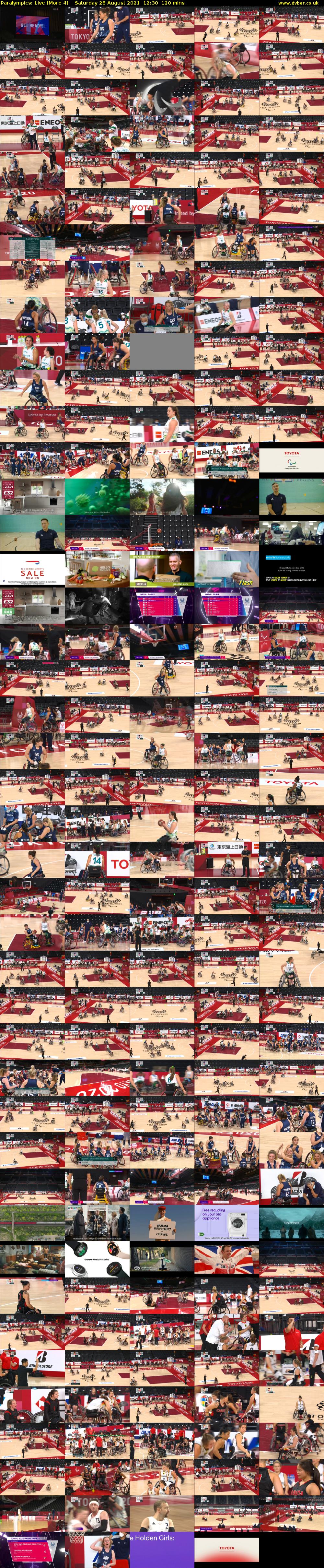 Paralympics: Live (More 4) Saturday 28 August 2021 12:30 - 14:30