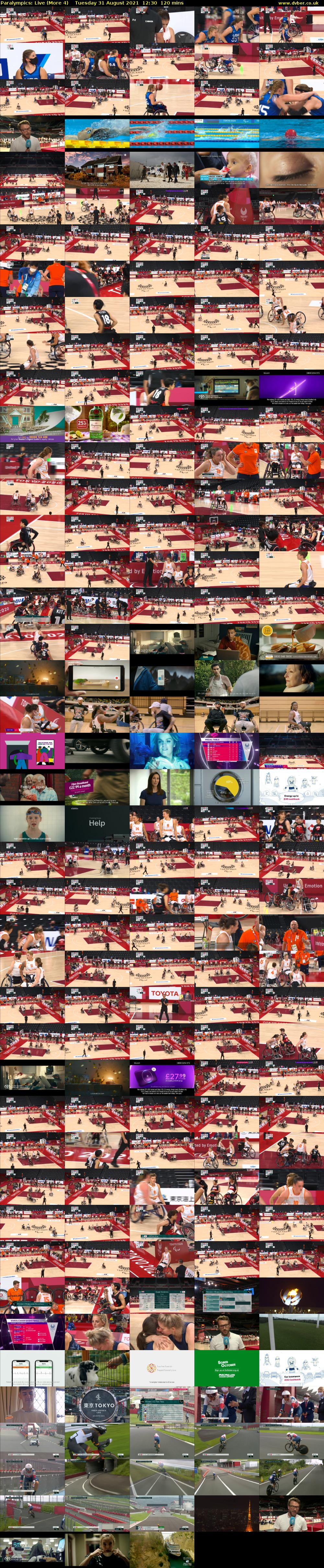 Paralympics: Live (More 4) Tuesday 31 August 2021 12:30 - 14:30