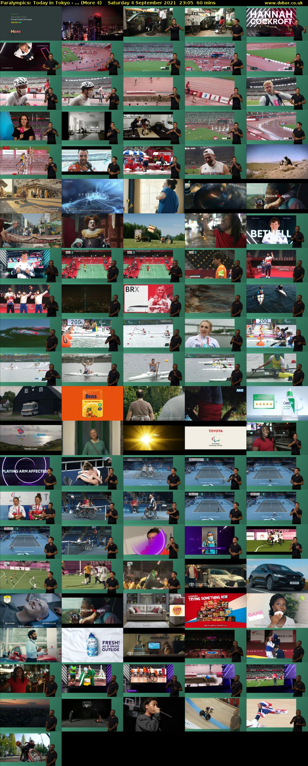 Paralympics: Today in Tokyo - ... (More 4) Saturday 4 September 2021 23:05 - 00:05