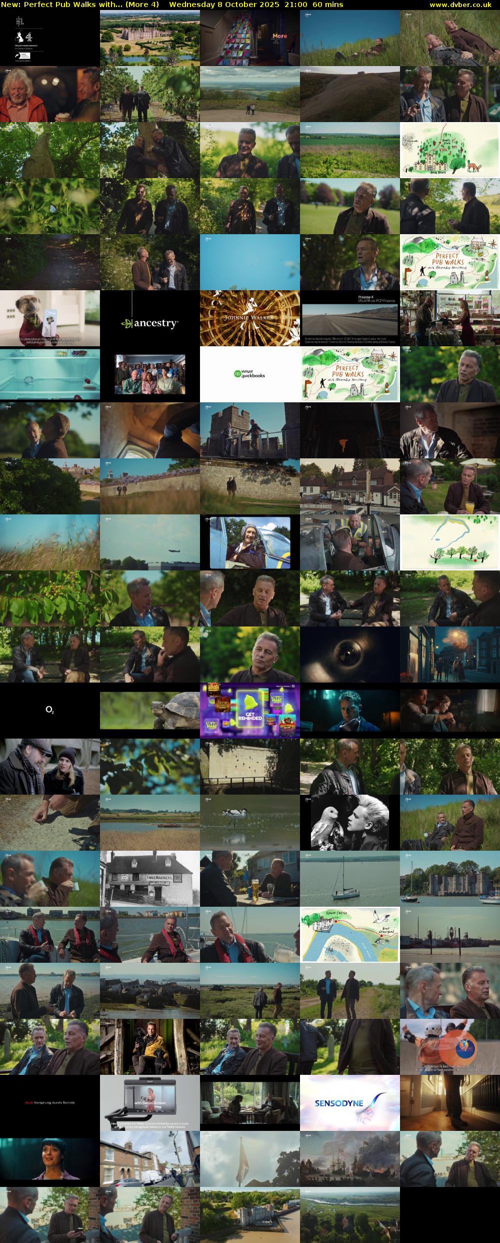 Perfect Pub Walks with... (More 4) Wednesday 8 October 2025 21:00 - 22:00