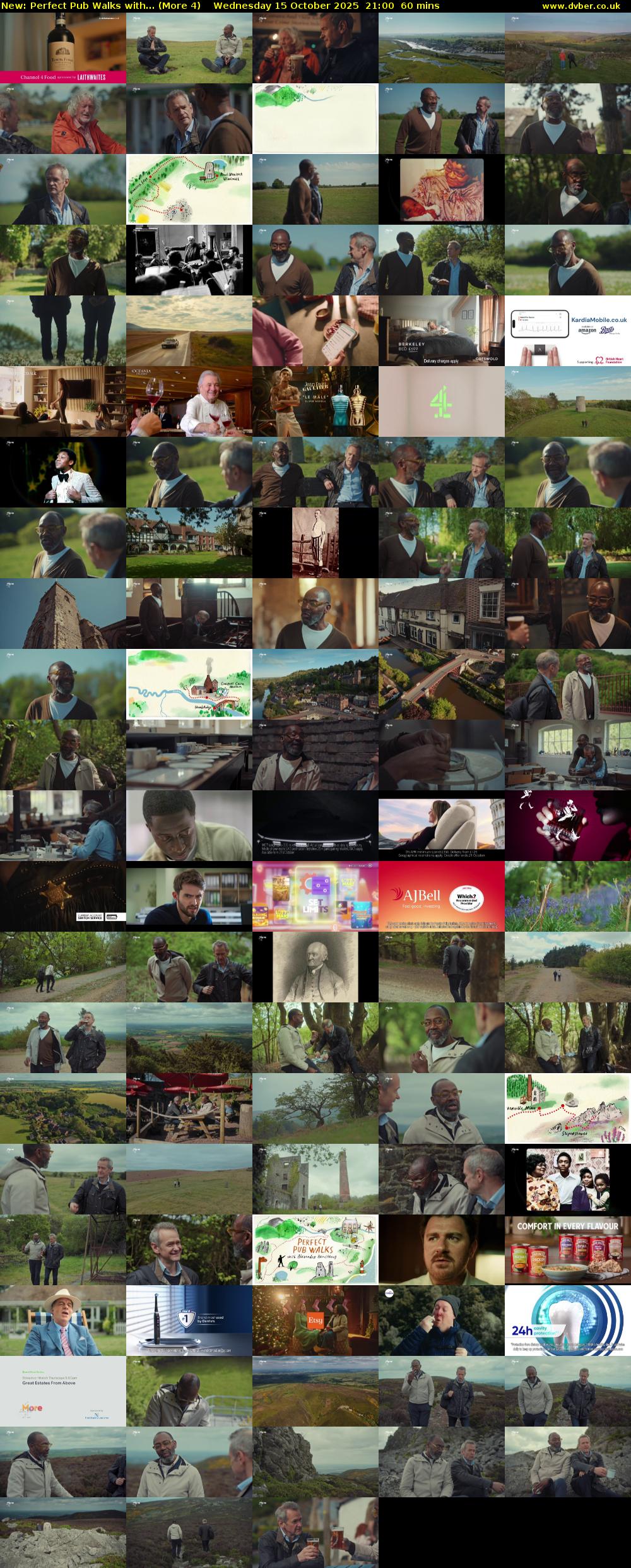 Perfect Pub Walks with... (More 4) Wednesday 15 October 2025 21:00 - 22:00