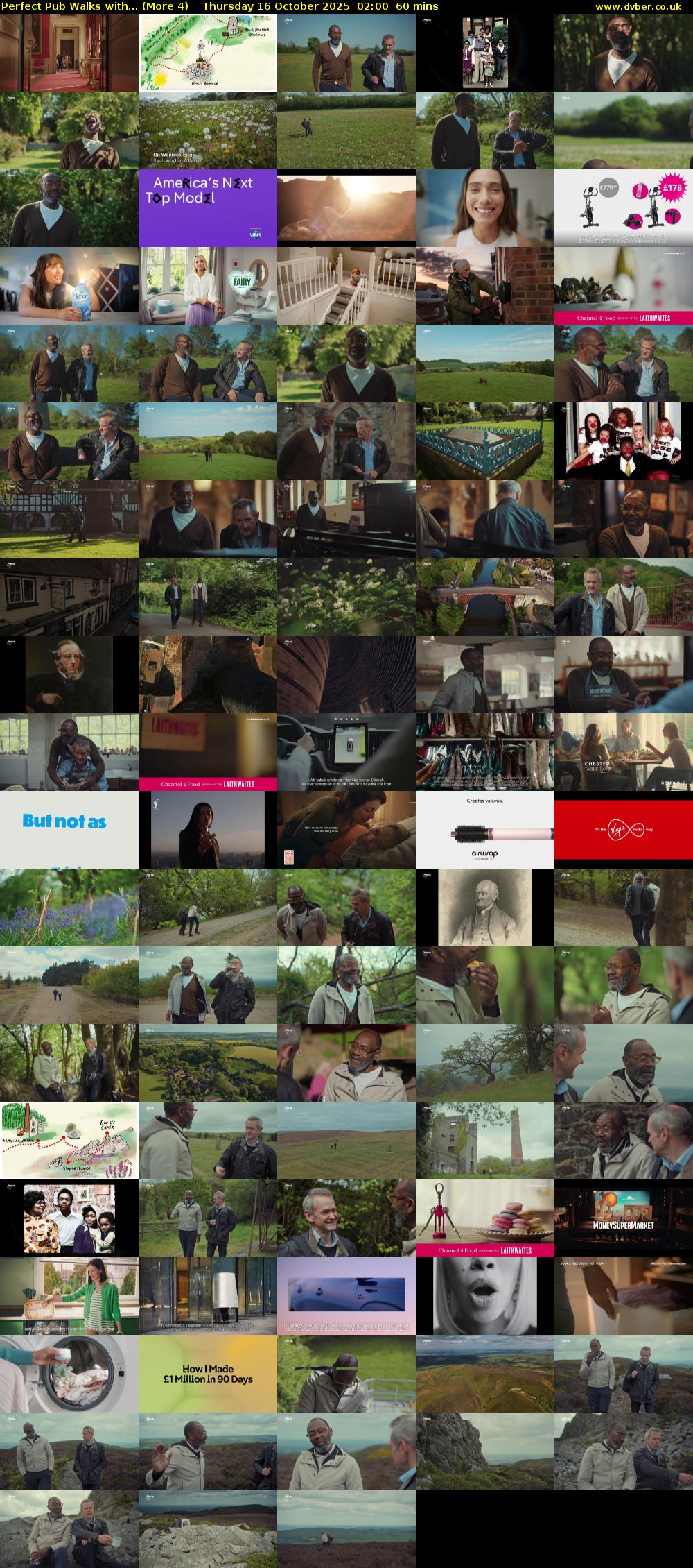 Perfect Pub Walks with... (More 4) Thursday 16 October 2025 02:00 - 03:00