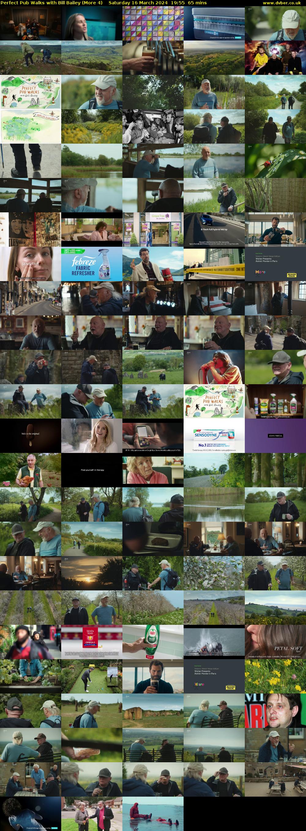 Perfect Pub Walks with Bill Bailey (More 4) Saturday 16 March 2024 19:55 - 21:00