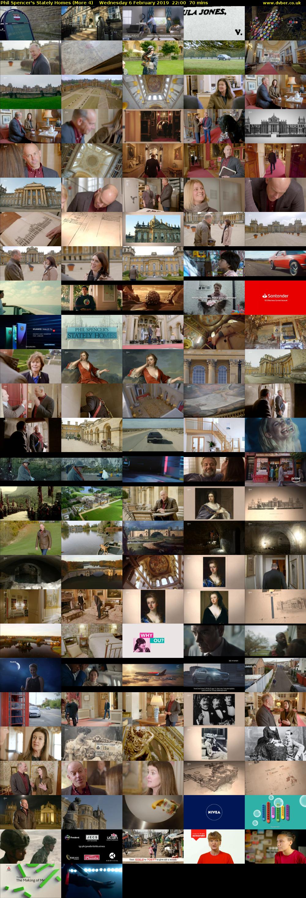 Phil Spencer's Stately Homes (More 4) Wednesday 6 February 2019 22:00 - 23:10