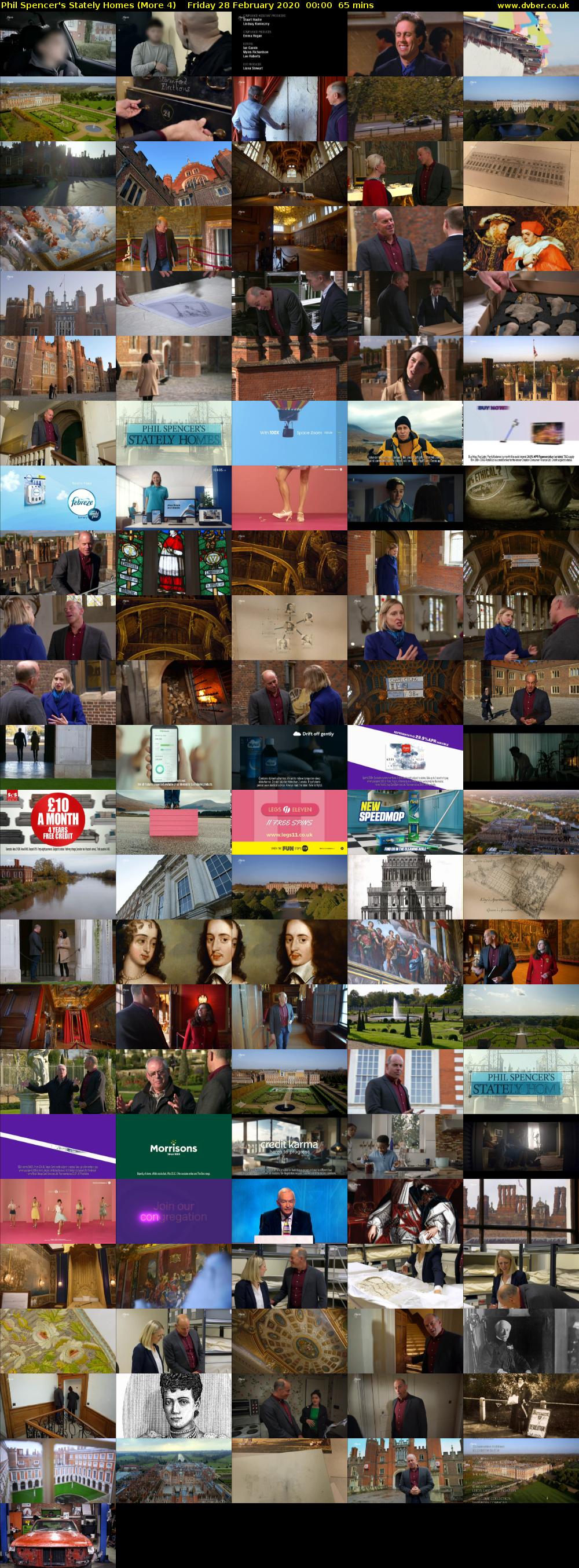 Phil Spencer's Stately Homes (More 4) Friday 28 February 2020 00:00 - 01:05