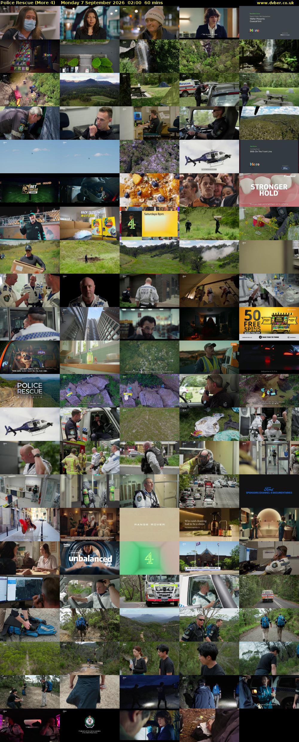 Police Rescue (More 4) Monday 7 September 2026 02:00 - 03:00