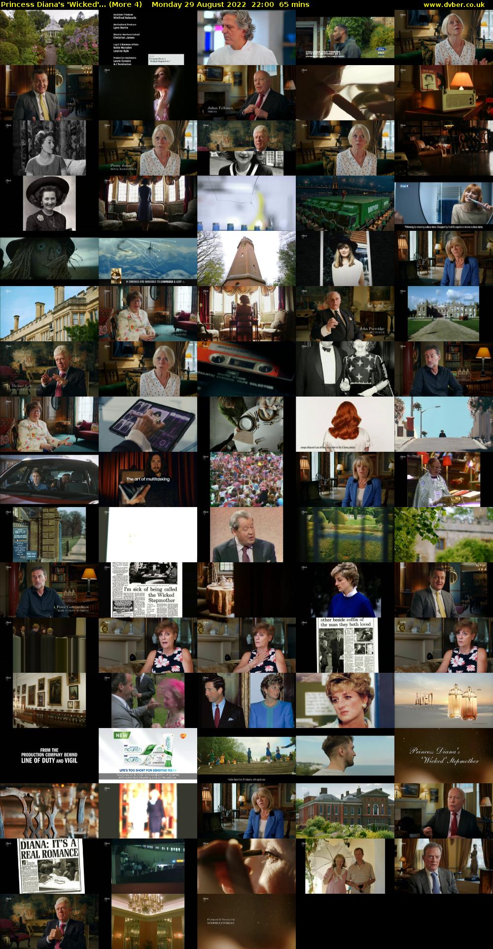 Princess Diana's 'Wicked'... (More 4) Monday 29 August 2022 22:00 - 23:05