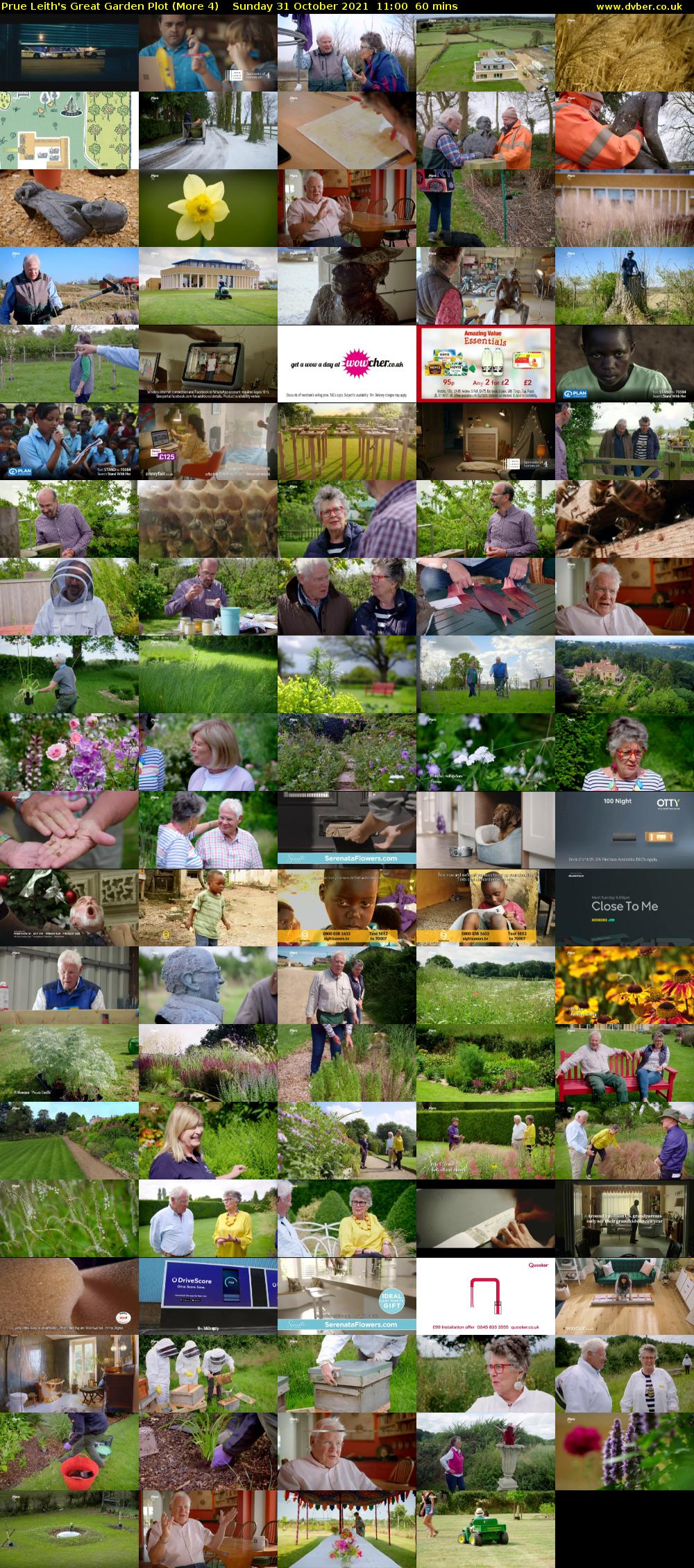 Prue Leith's Great Garden Plot (More 4) Sunday 31 October 2021 11:00 - 12:00