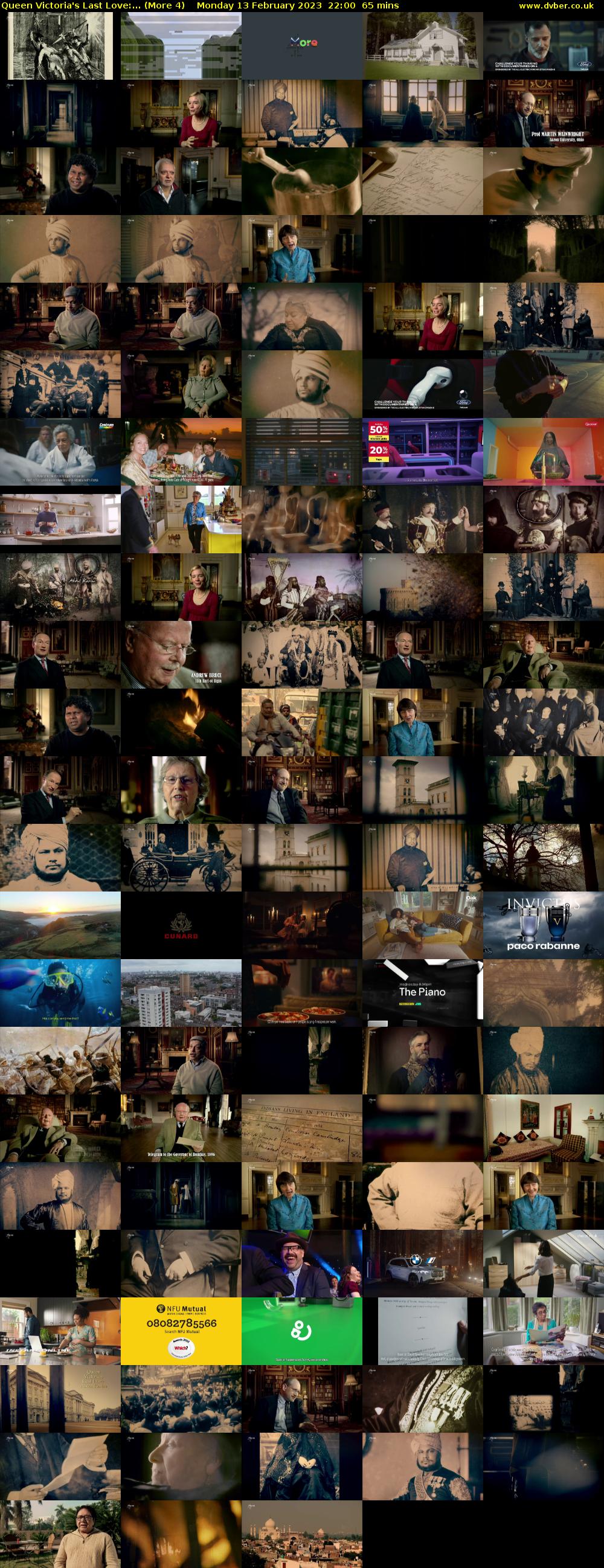 Queen Victoria's Last Love:... (More 4) Monday 13 February 2023 22:00 - 23:05