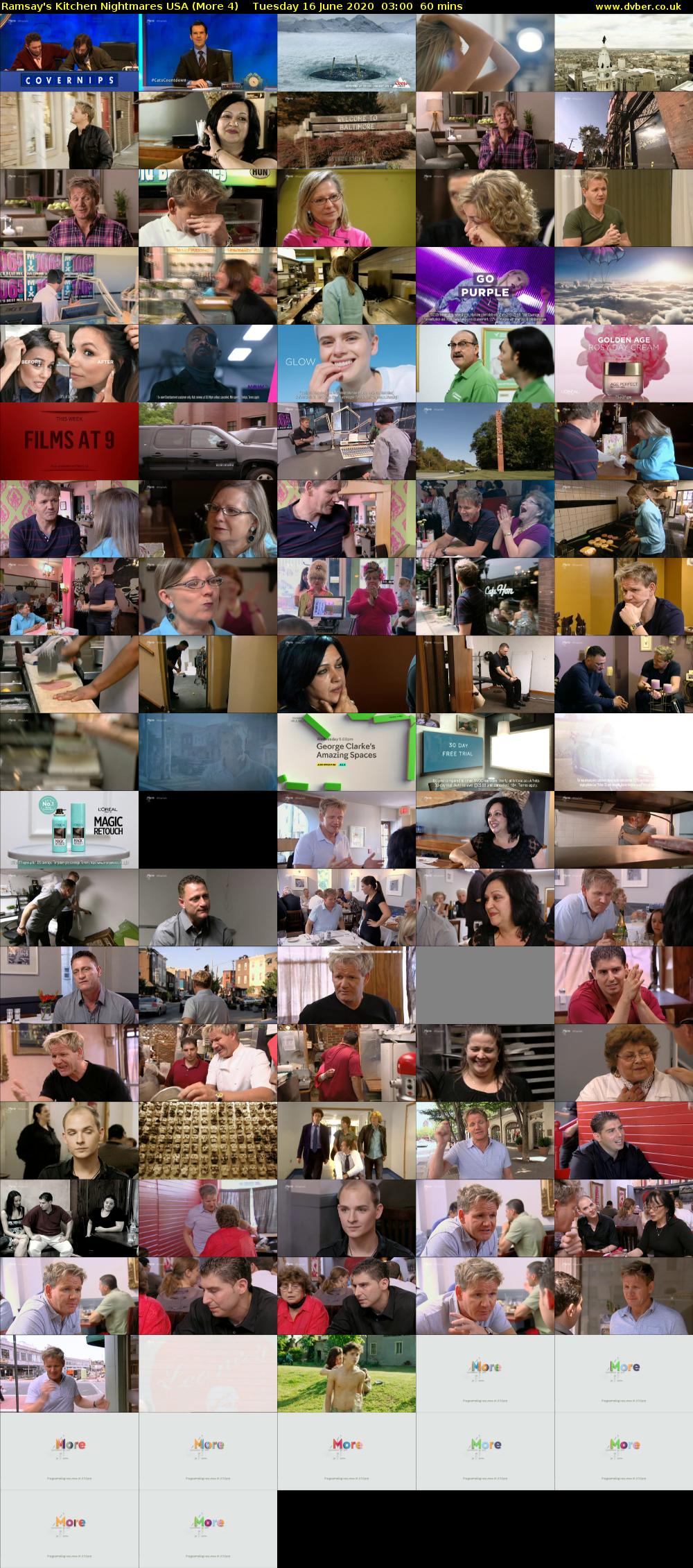 Ramsay's Kitchen Nightmares USA (More 4) Tuesday 16 June 2020 03:00 - 04:00
