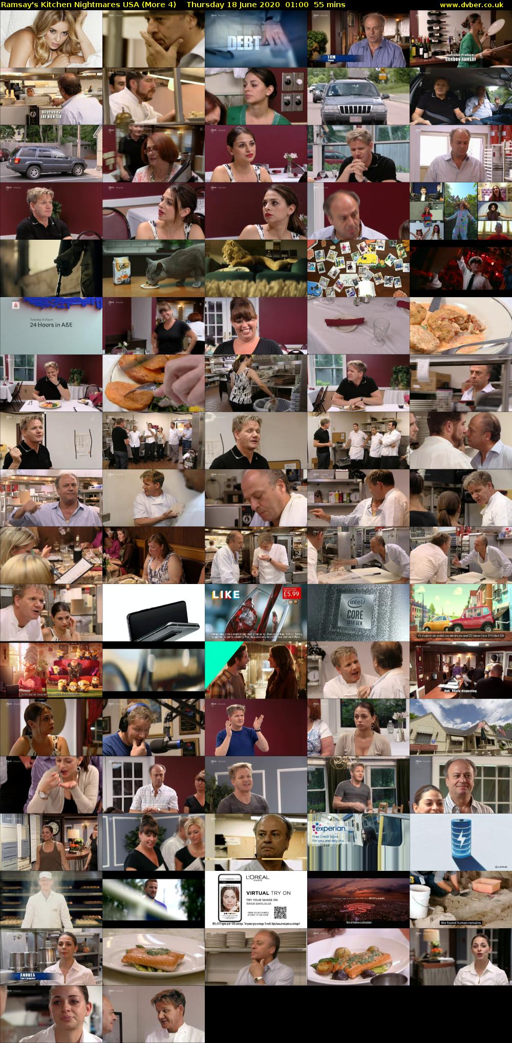 Ramsay's Kitchen Nightmares USA (More 4) Thursday 18 June 2020 01:00 - 01:55