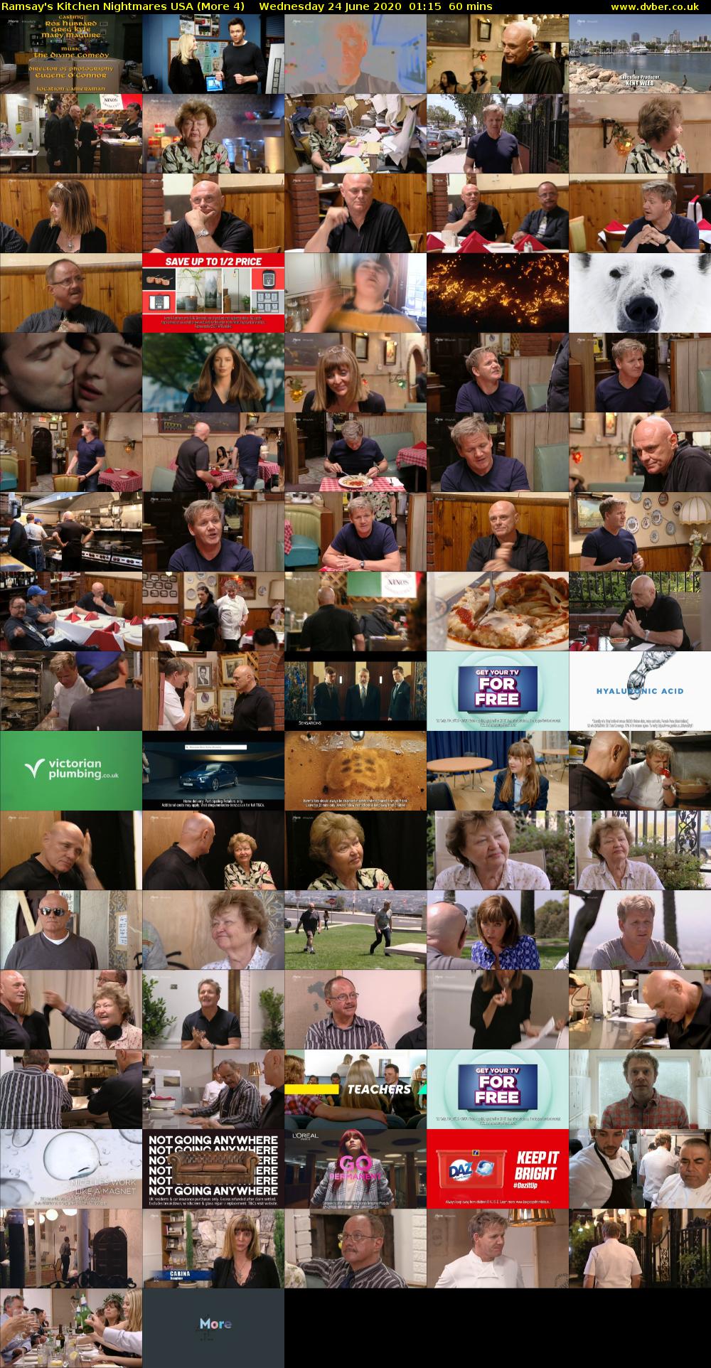 Ramsay's Kitchen Nightmares USA (More 4) Wednesday 24 June 2020 01:15 - 02:15