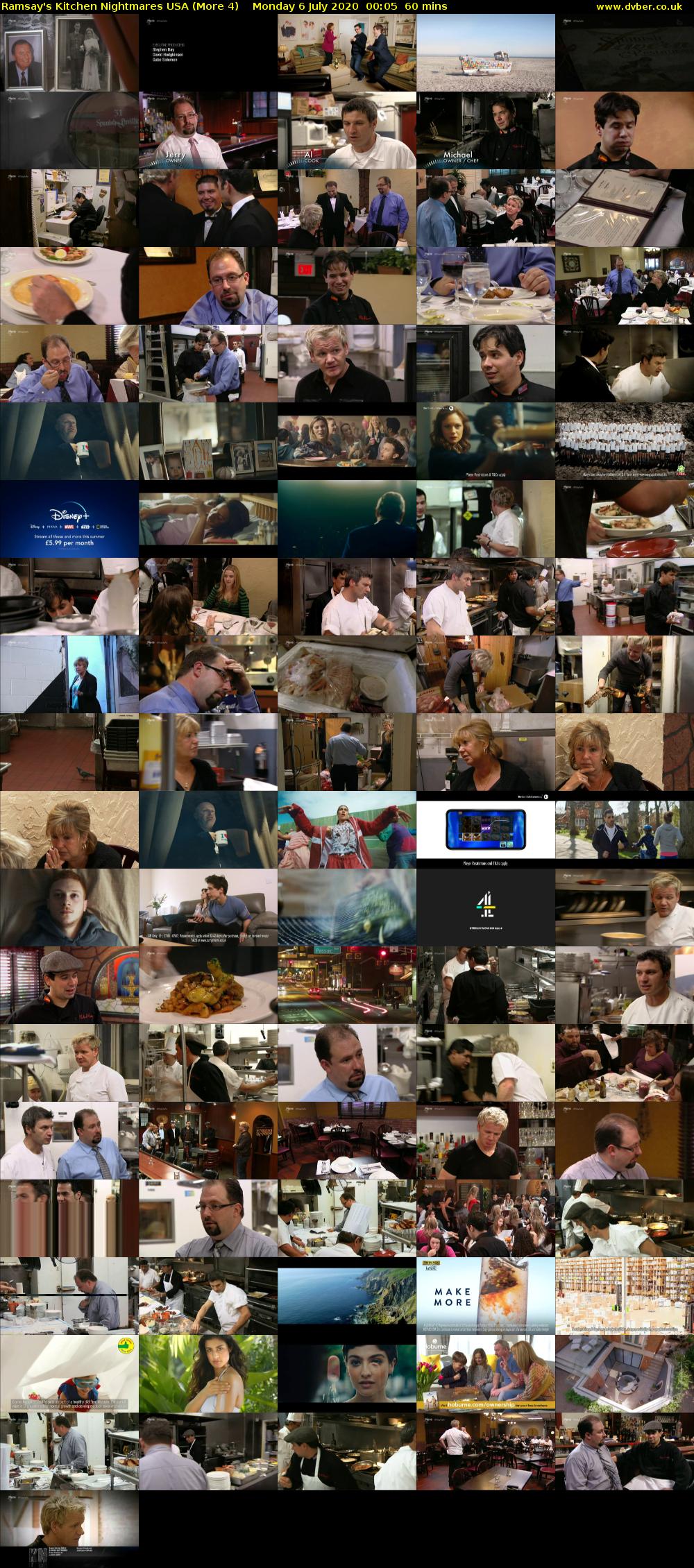 Ramsay's Kitchen Nightmares USA (More 4) Monday 6 July 2020 00:05 - 01:05