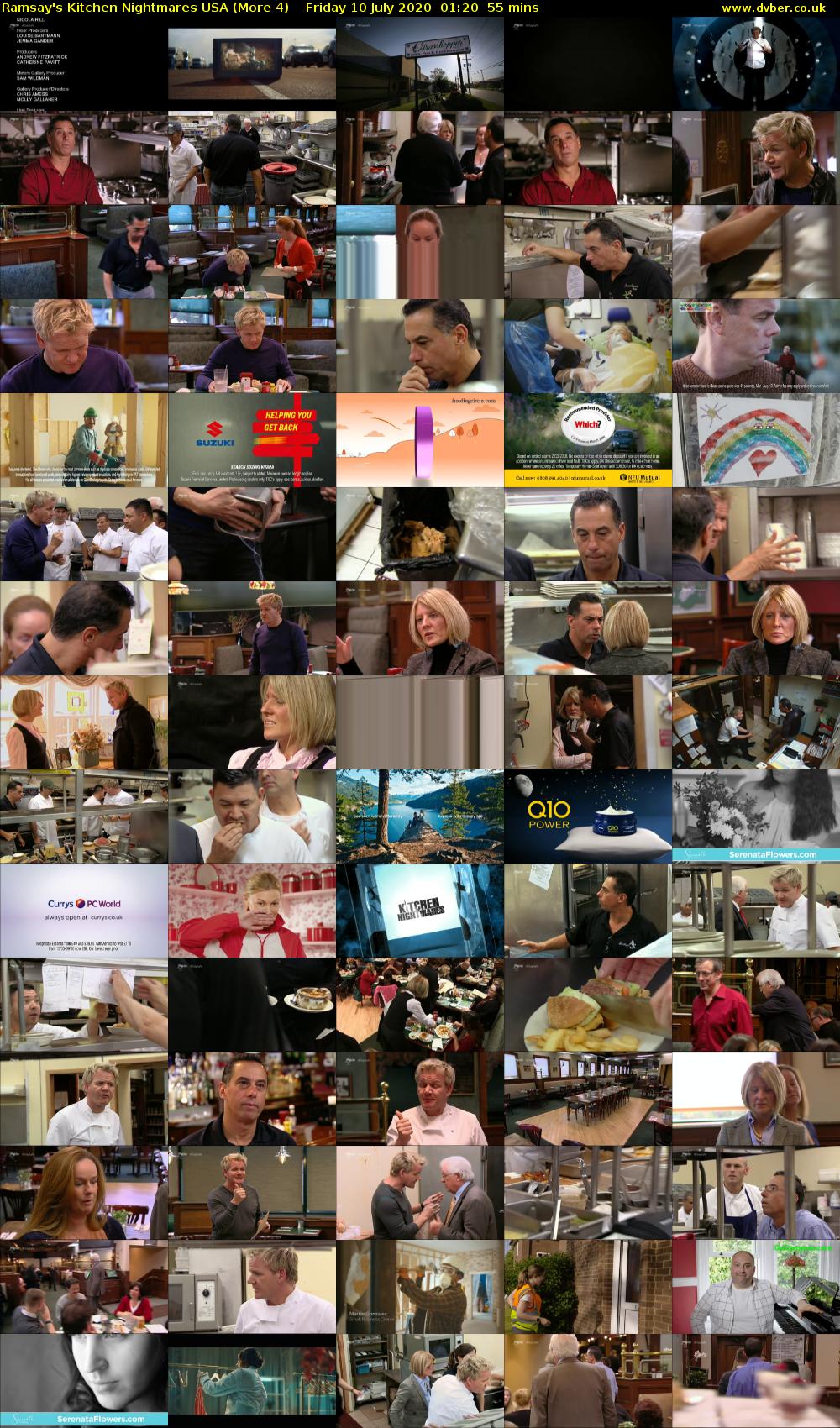 Ramsay's Kitchen Nightmares USA (More 4) Friday 10 July 2020 01:20 - 02:15