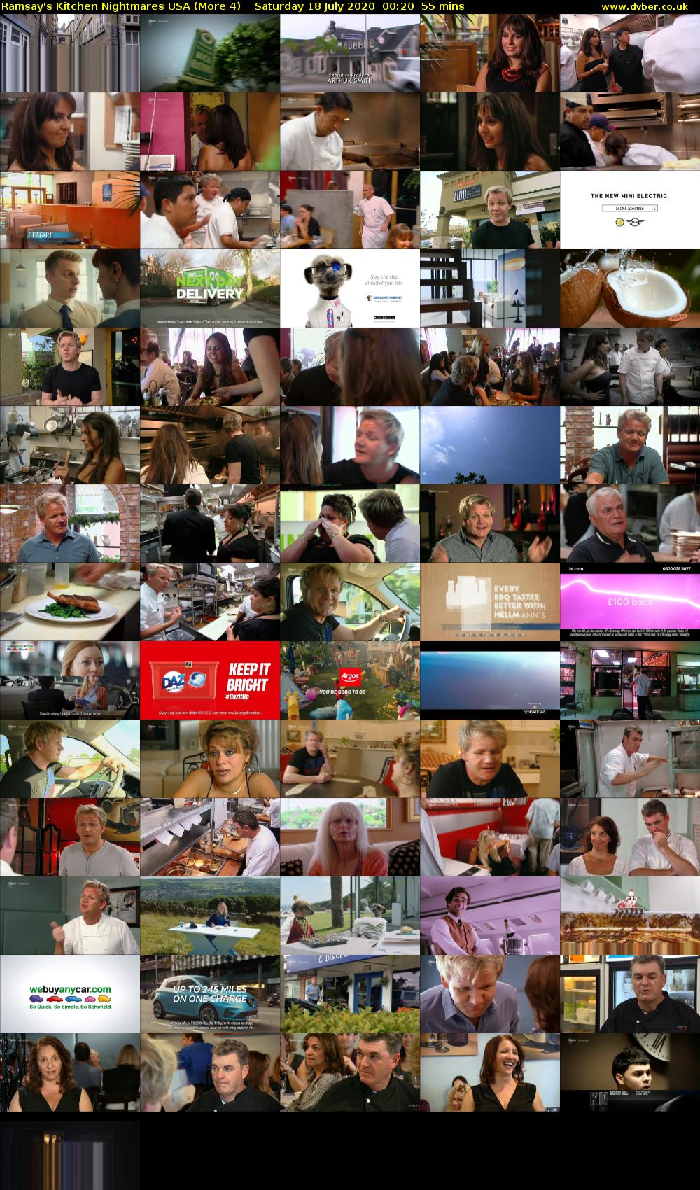 Ramsay's Kitchen Nightmares USA (More 4) Saturday 18 July 2020 00:20 - 01:15