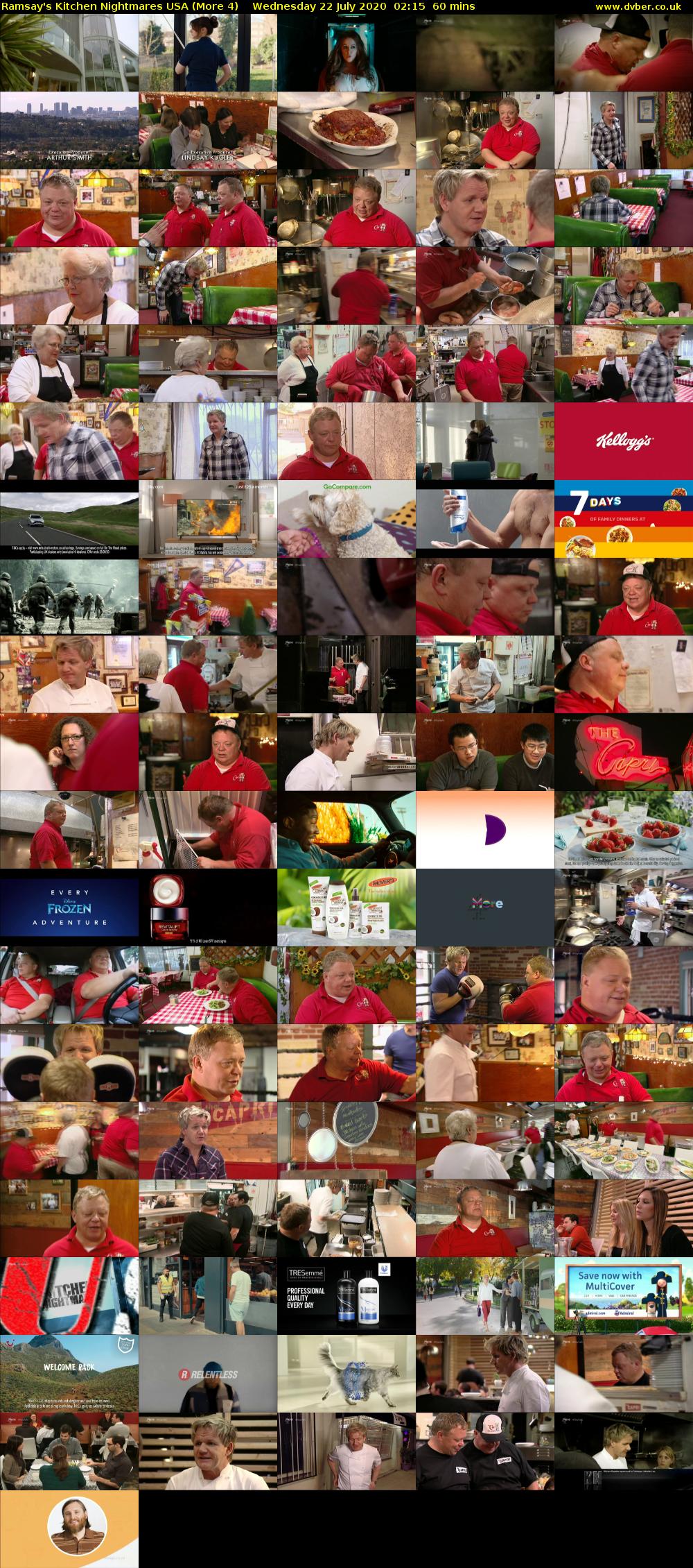 Ramsay's Kitchen Nightmares USA (More 4) Wednesday 22 July 2020 02:15 - 03:15
