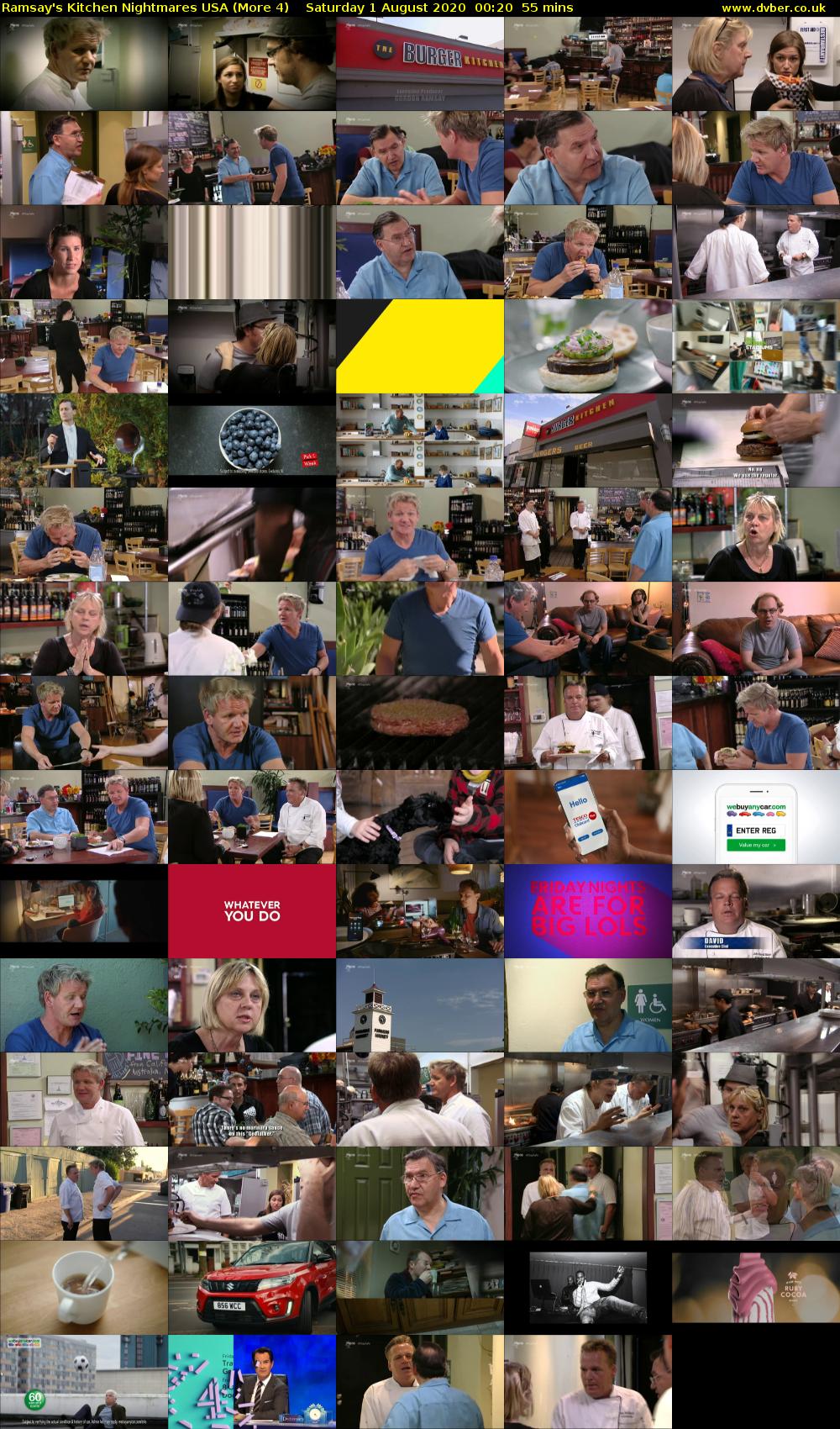 Ramsay's Kitchen Nightmares USA (More 4) Saturday 1 August 2020 00:20 - 01:15