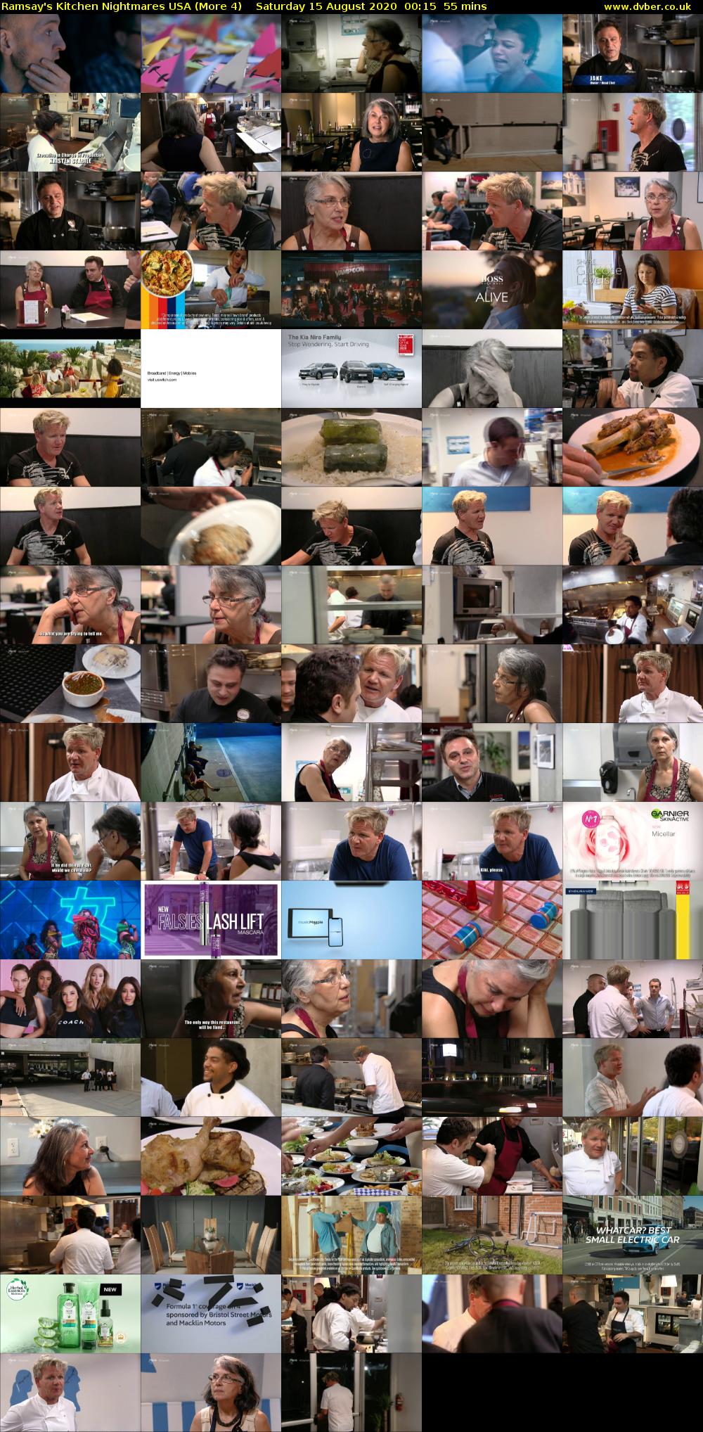 Ramsay's Kitchen Nightmares USA (More 4) Saturday 15 August 2020 00:15 - 01:10